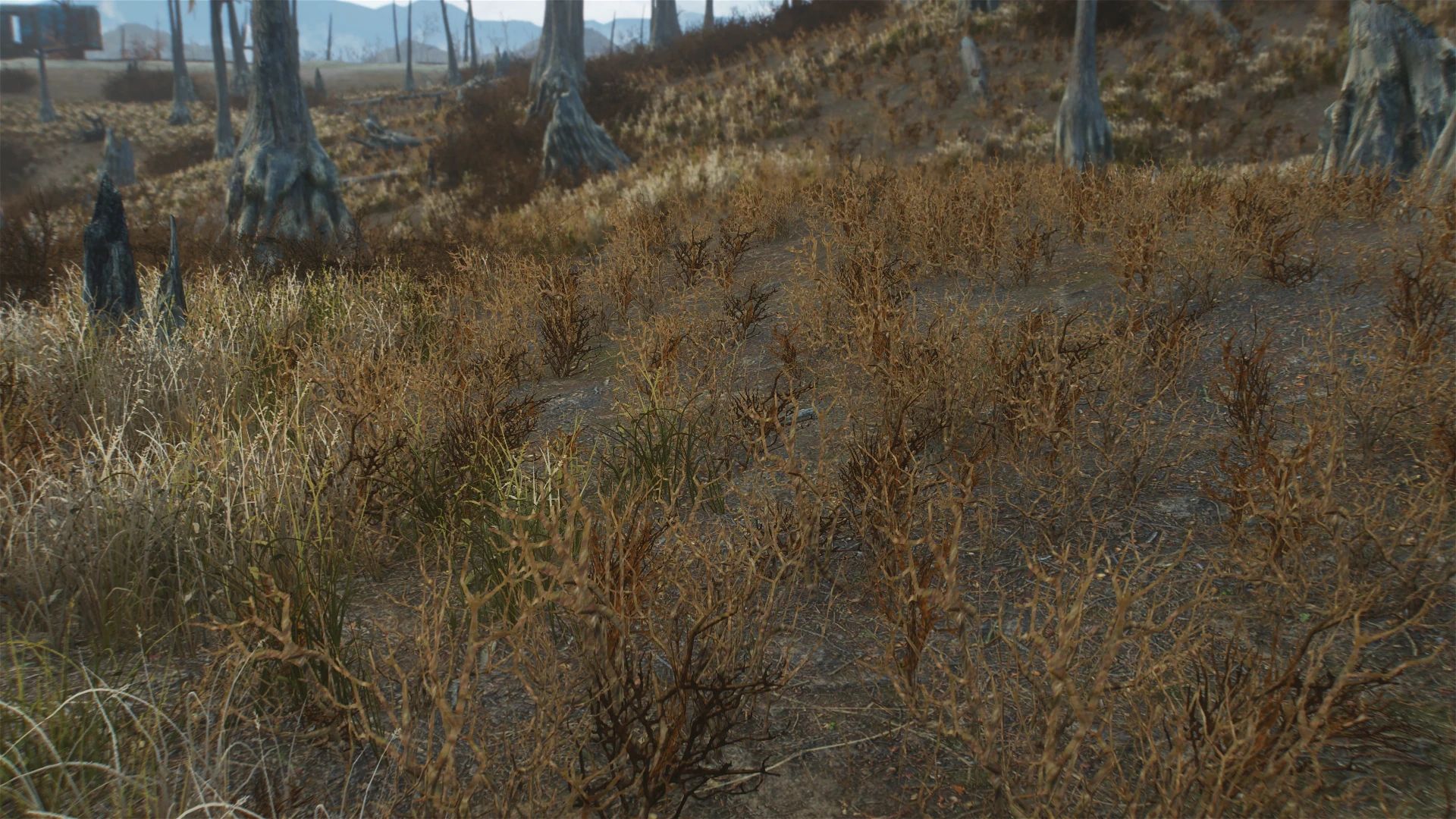 Natural Groundcovers mod for Fallout 4
