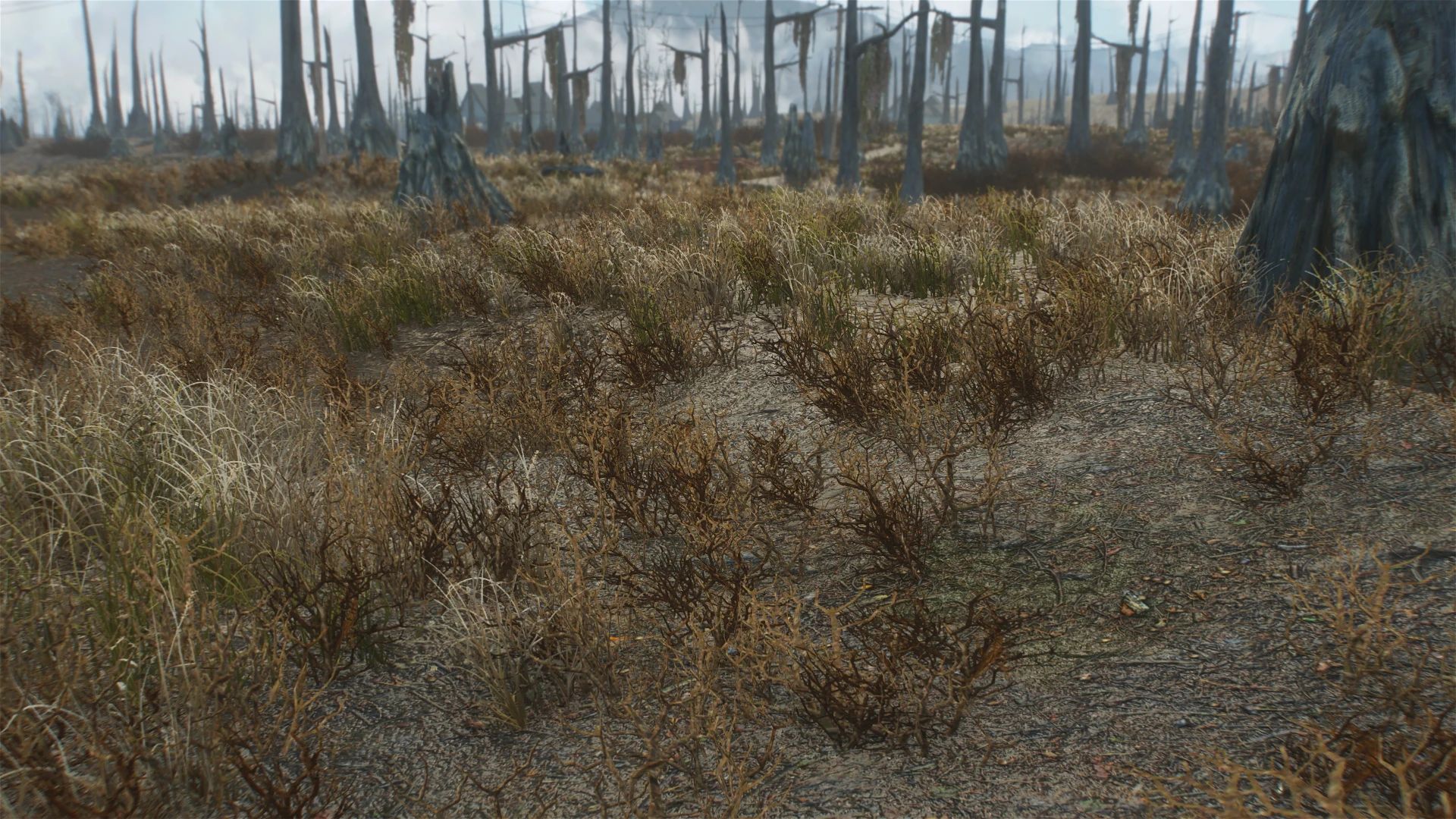 Natural Groundcovers mod for Fallout 4