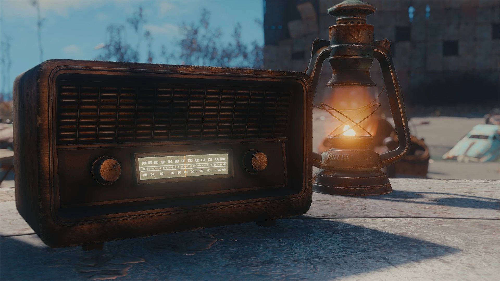 Retro Radio Replacer mod for Fallout 4