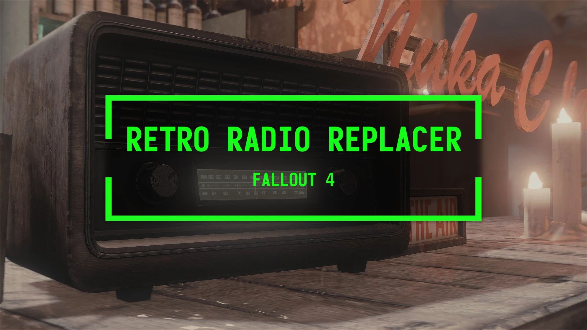 Retro Radio Replacer mod for Fallout 4