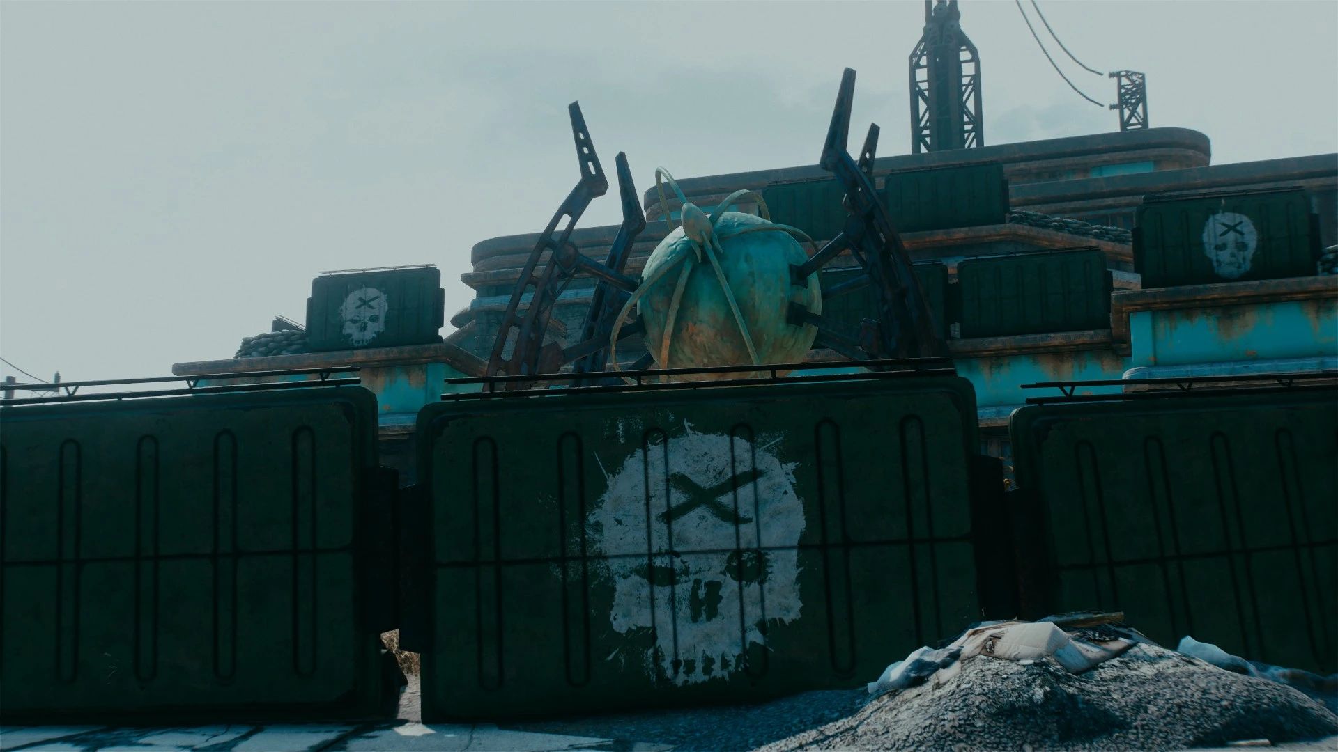 Imposing Gunner Skulls mod for Fallout 4