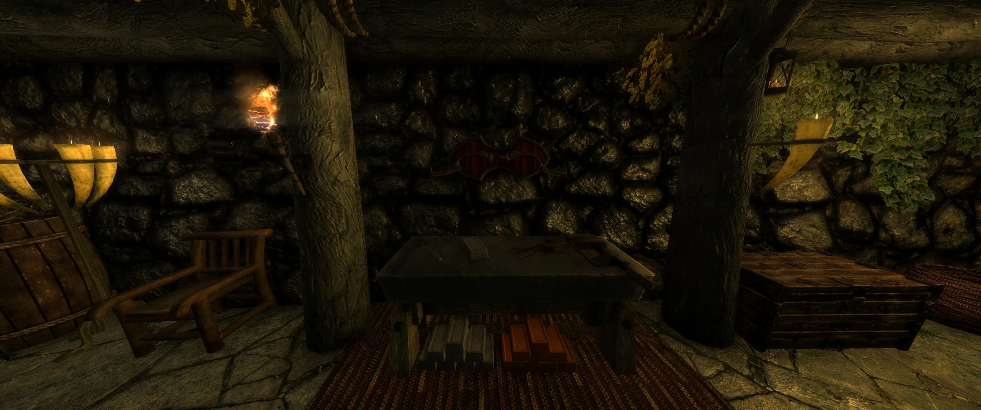 Riverwood Rest - A Highly Detailed Player Home mod for The Elder Scrolls V: Skyrim Special Edition