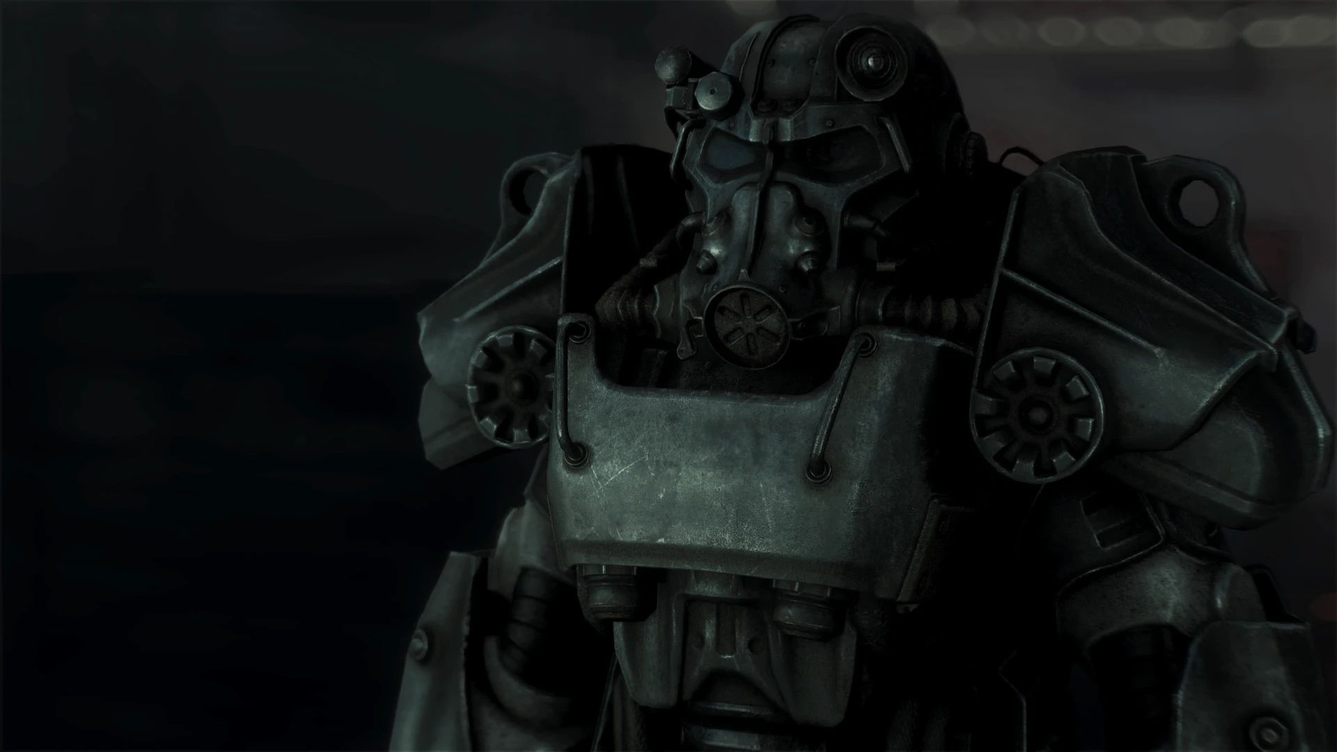 Power Armor Main Menu mod for Fallout 4