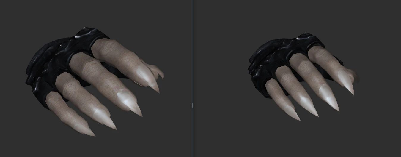 HIMBO - Better Claws and Gauntlets Refit mod for The Elder Scrolls V: Skyrim Special Edition