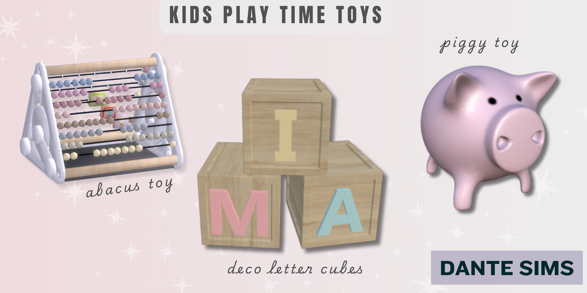 Kids play time toys mod for The Sims 4 