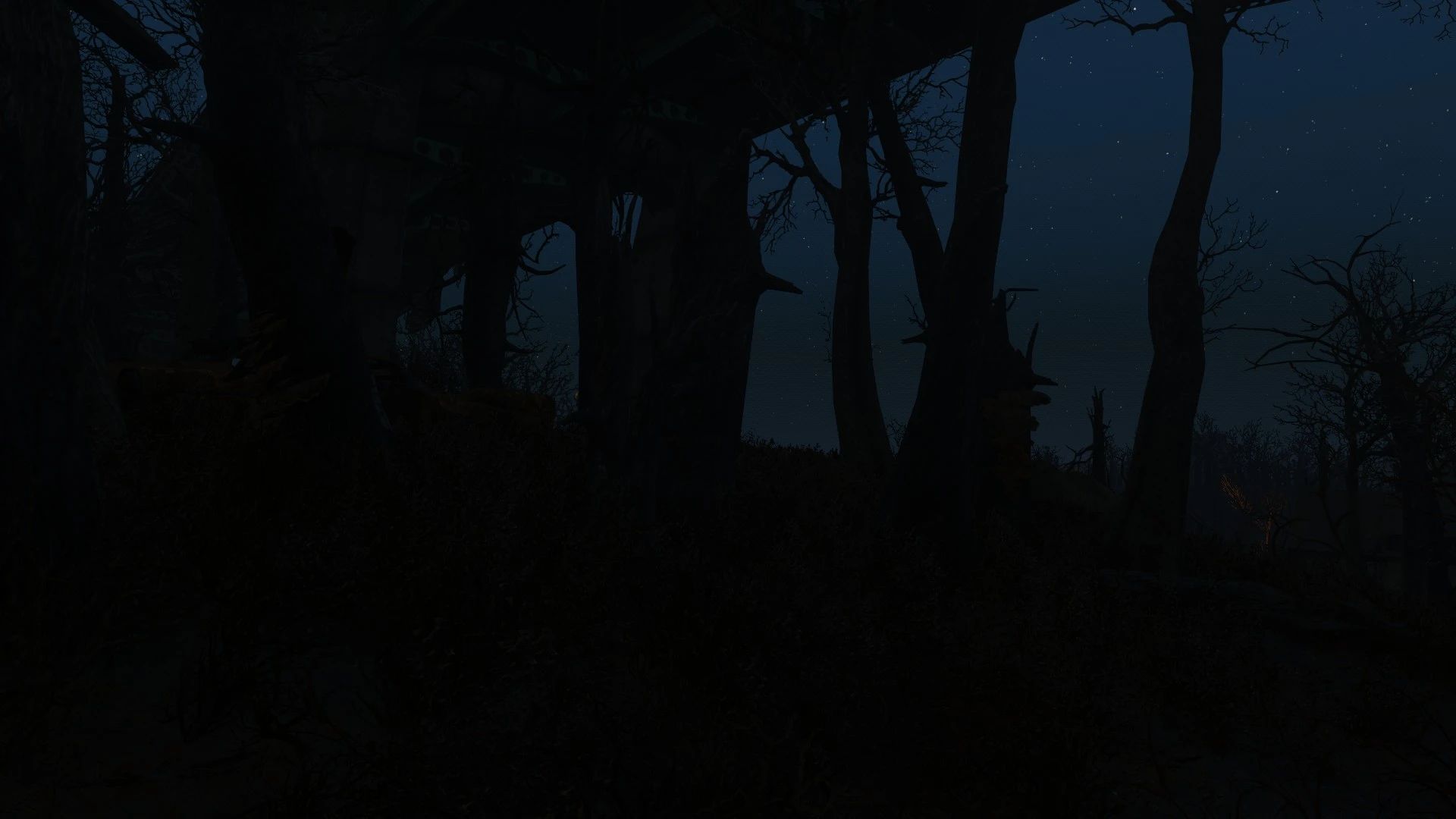 Forest Fungus De-Lit mod for Fallout 4