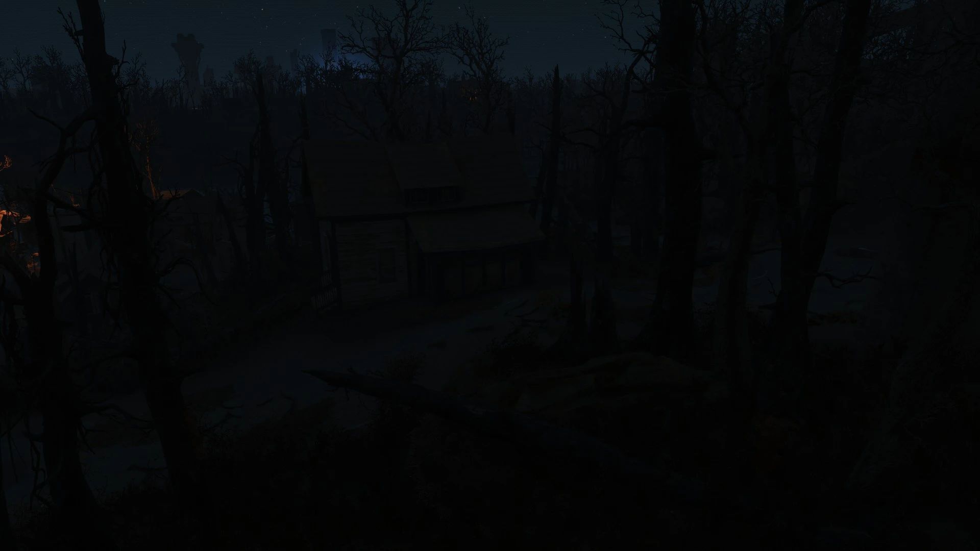 Forest Fungus De-Lit mod for Fallout 4