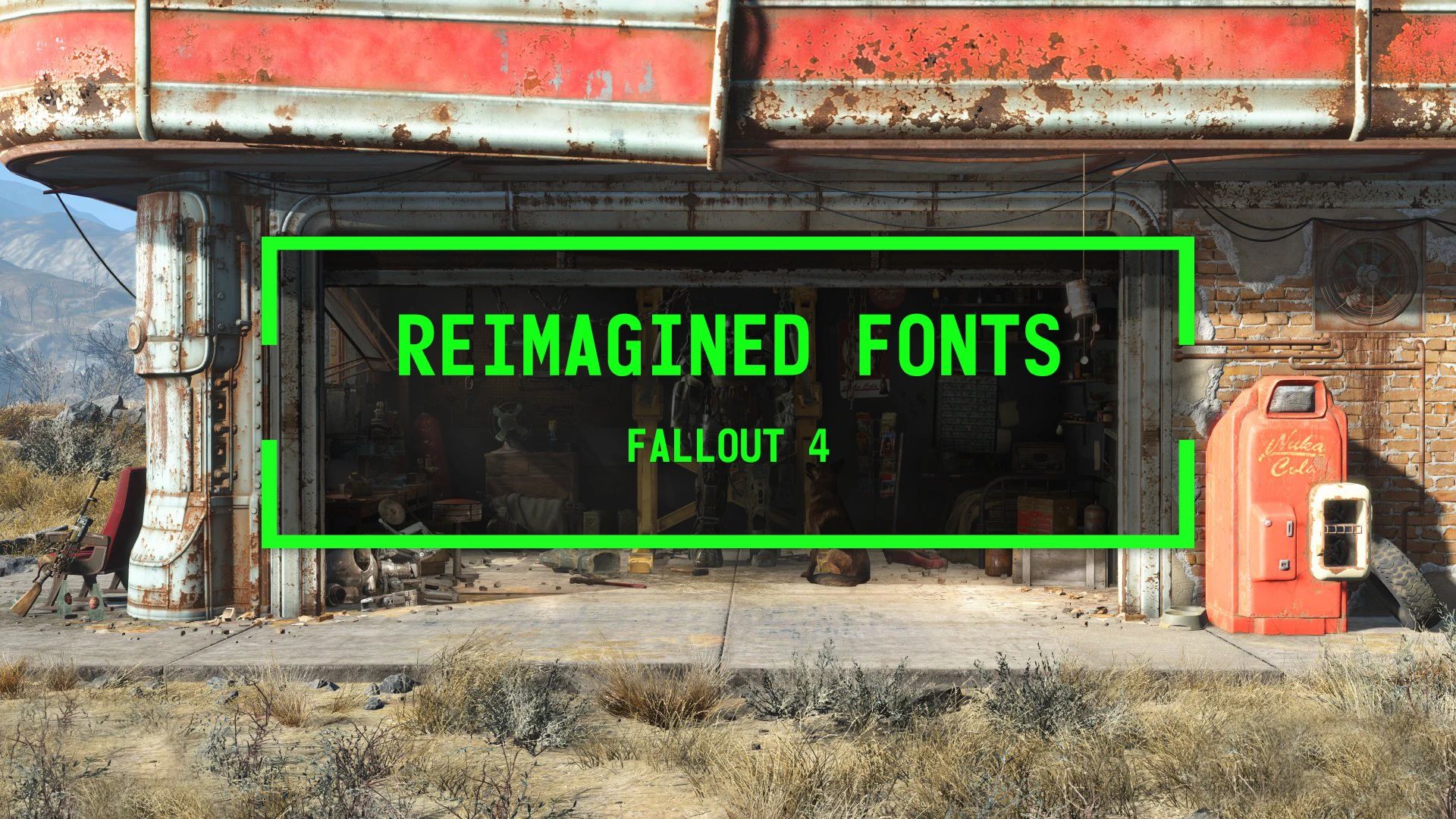 Reimagined Fonts mod for Fallout 4