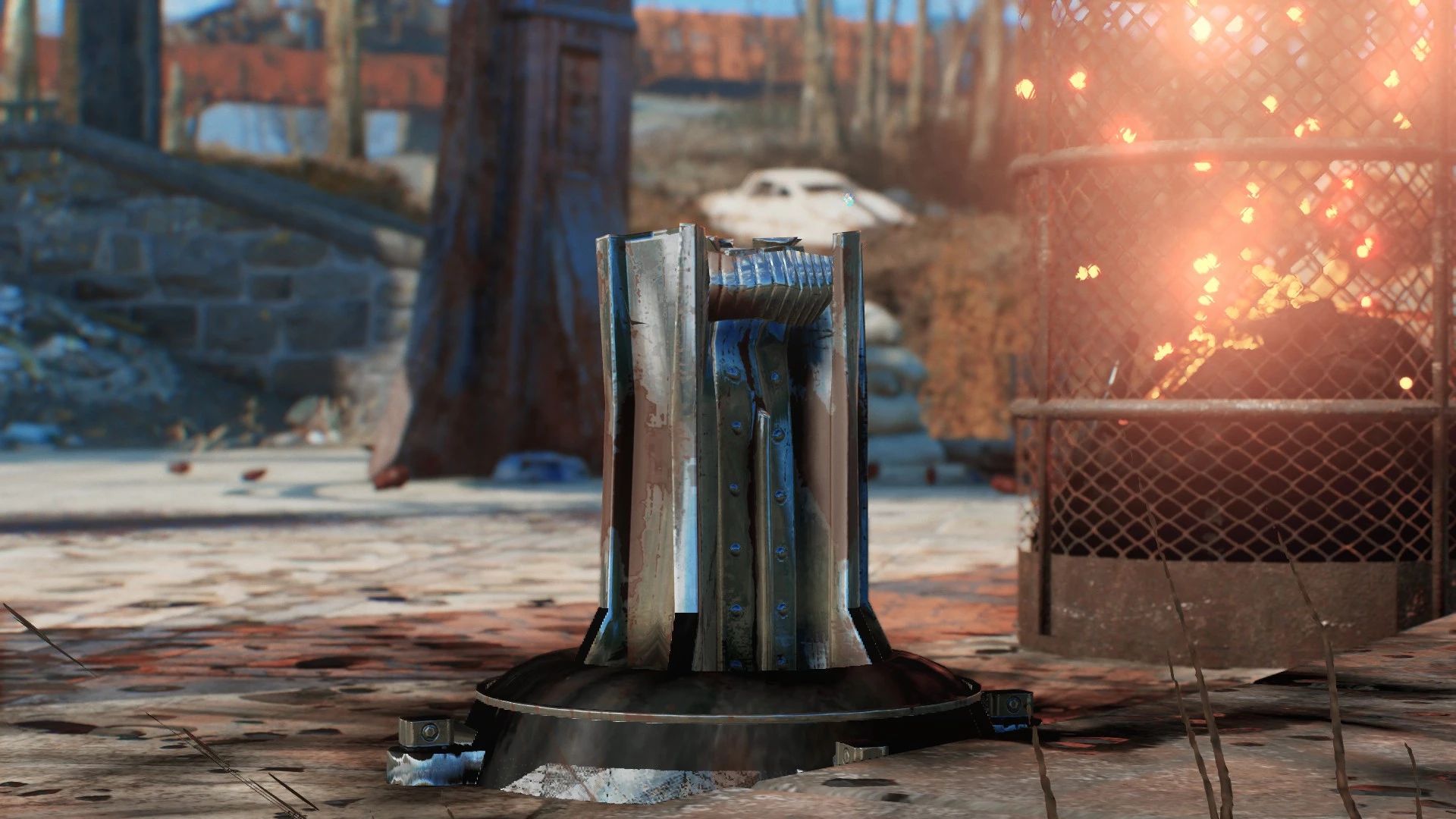 No Smoldering Turrets mod for Fallout 4