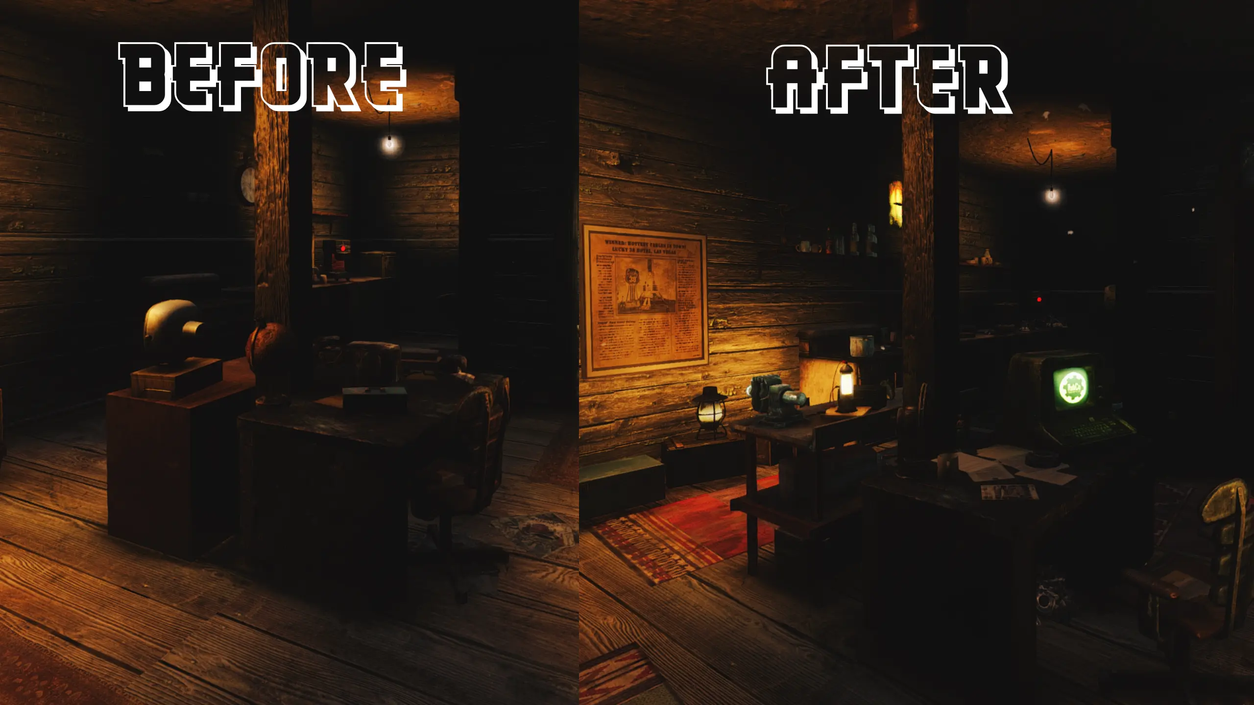 Lime's Victor's Shack mod for Fallout: New Vegas