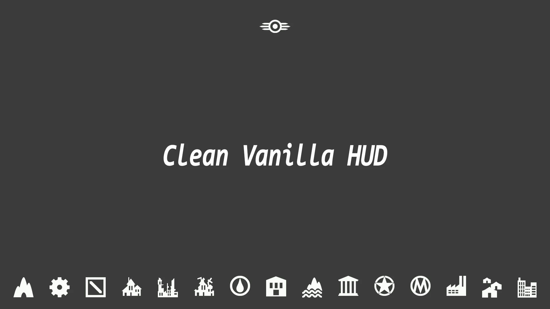 Clean Vanilla Hud mod for Fallout: New Vegas