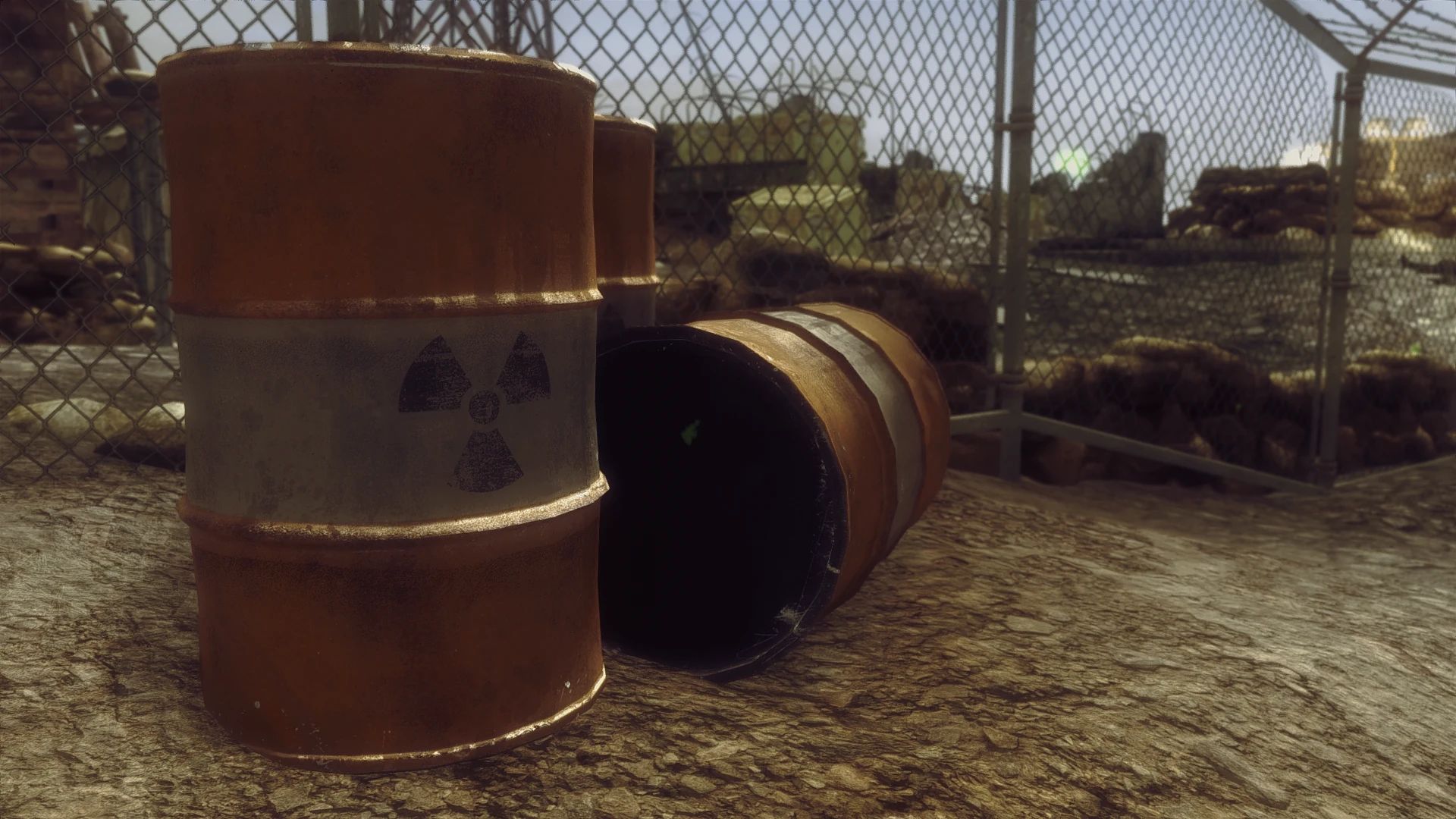 High Quality Metal Barrels mod for Fallout: New Vegas