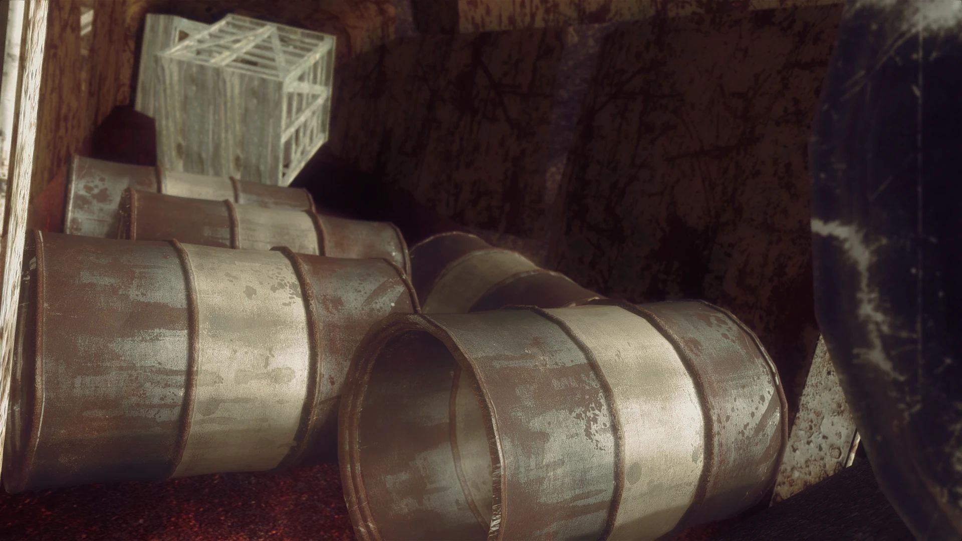 High Quality Metal Barrels mod for Fallout: New Vegas