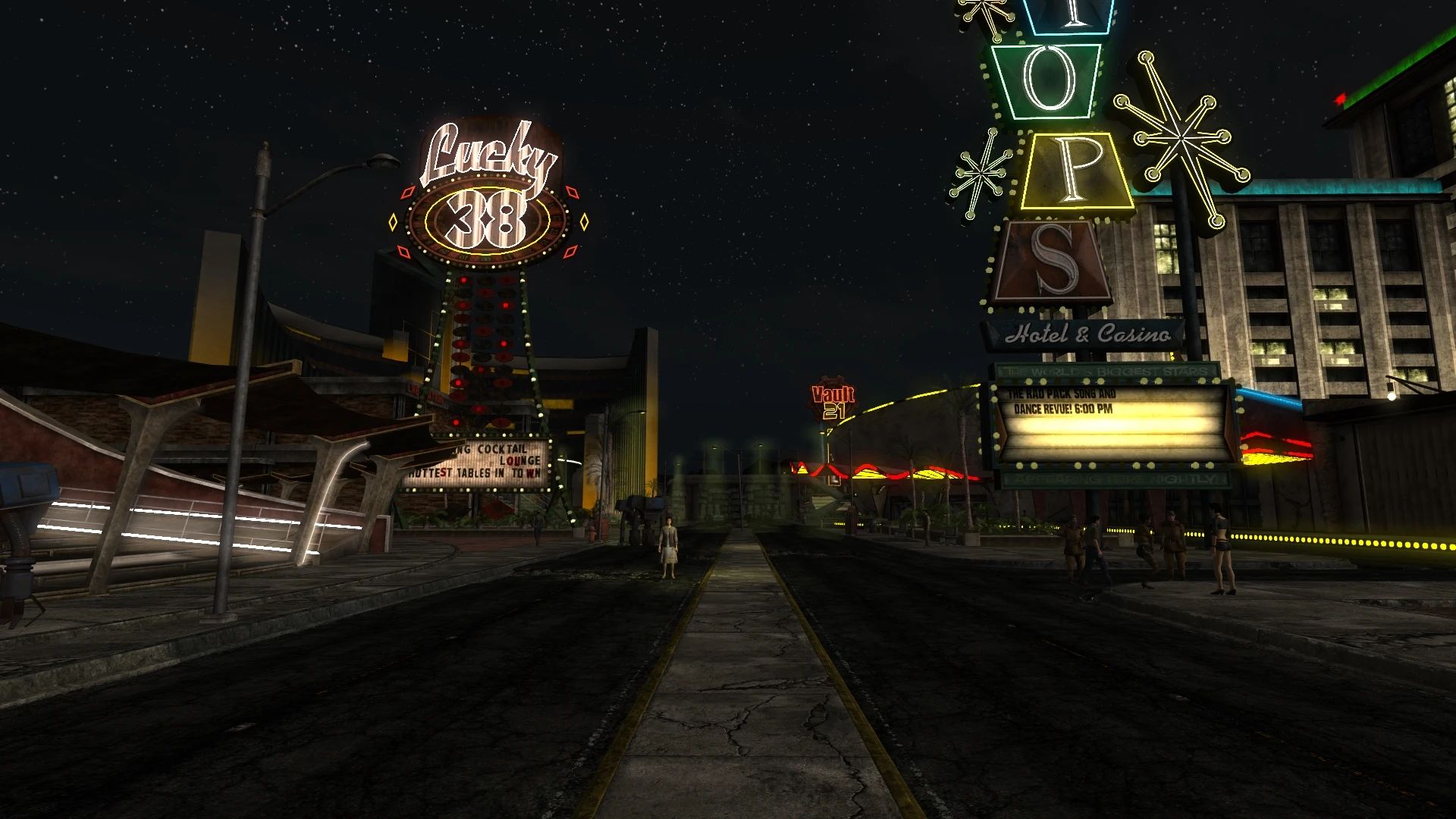 Simple Open Strip mod for Fallout: New Vegas