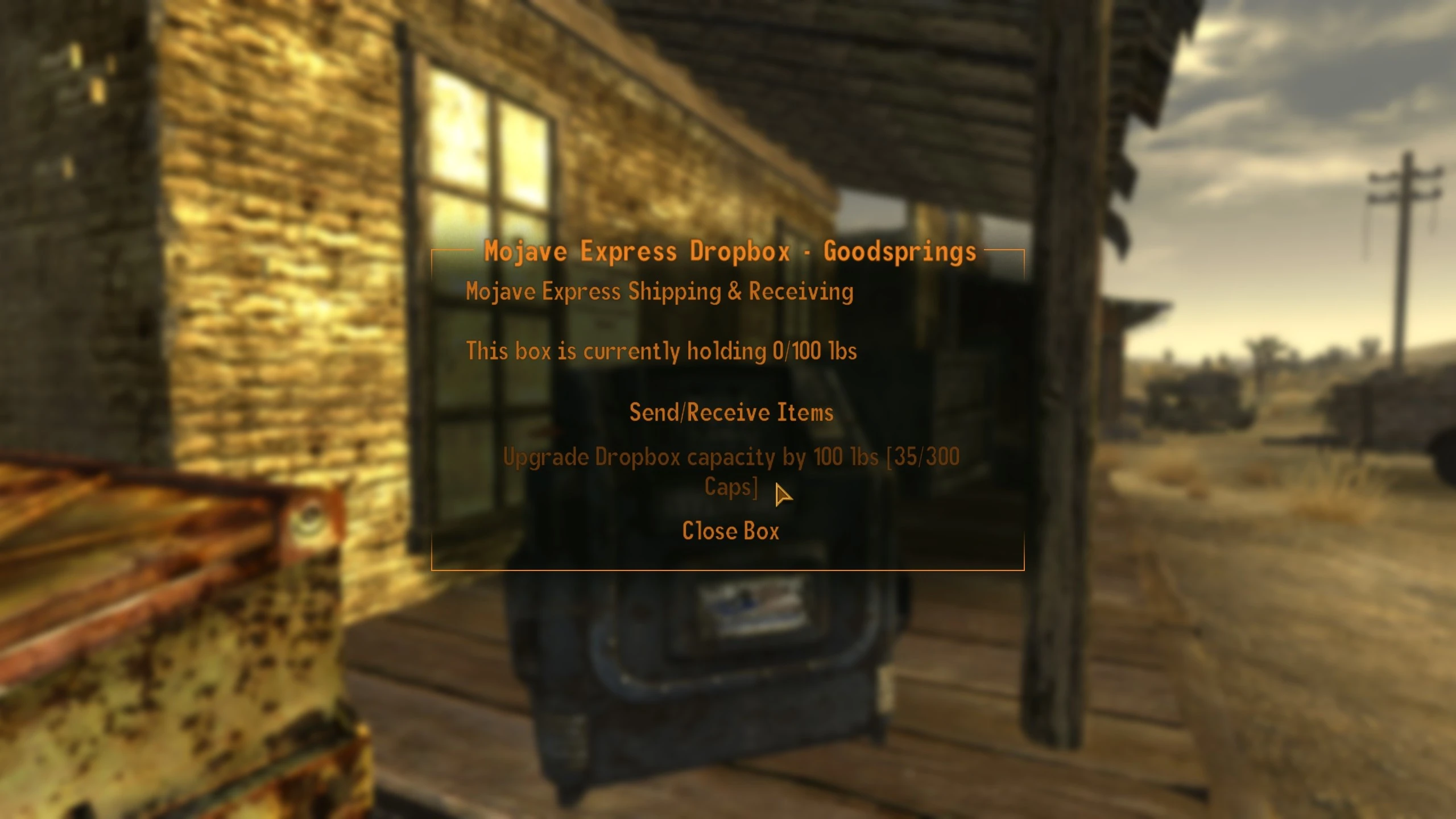 The Freepost Mojave Express Expansion mod for Fallout: New Vegas