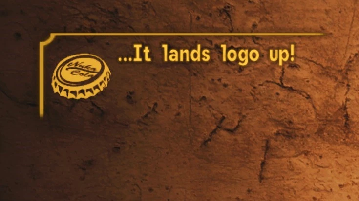 Bottlecap Flip and Dice Roll mod for Fallout: New Vegas