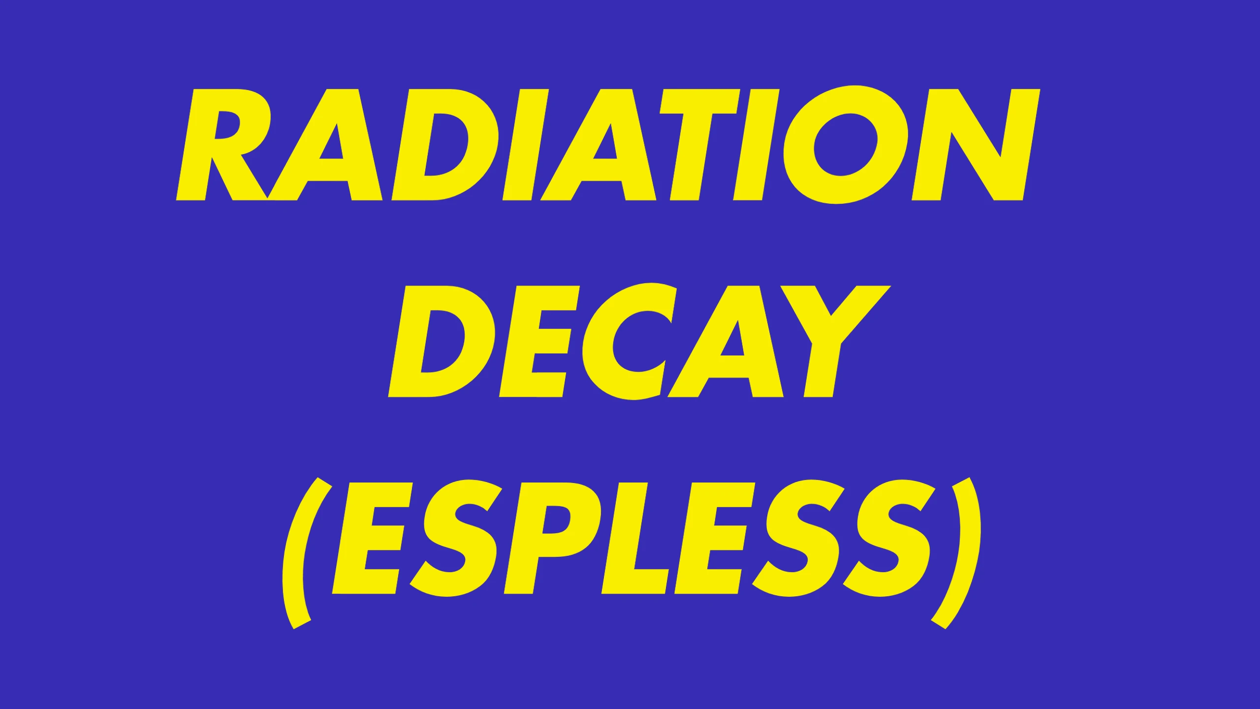 Radiation Decay mod for Fallout: New Vegas