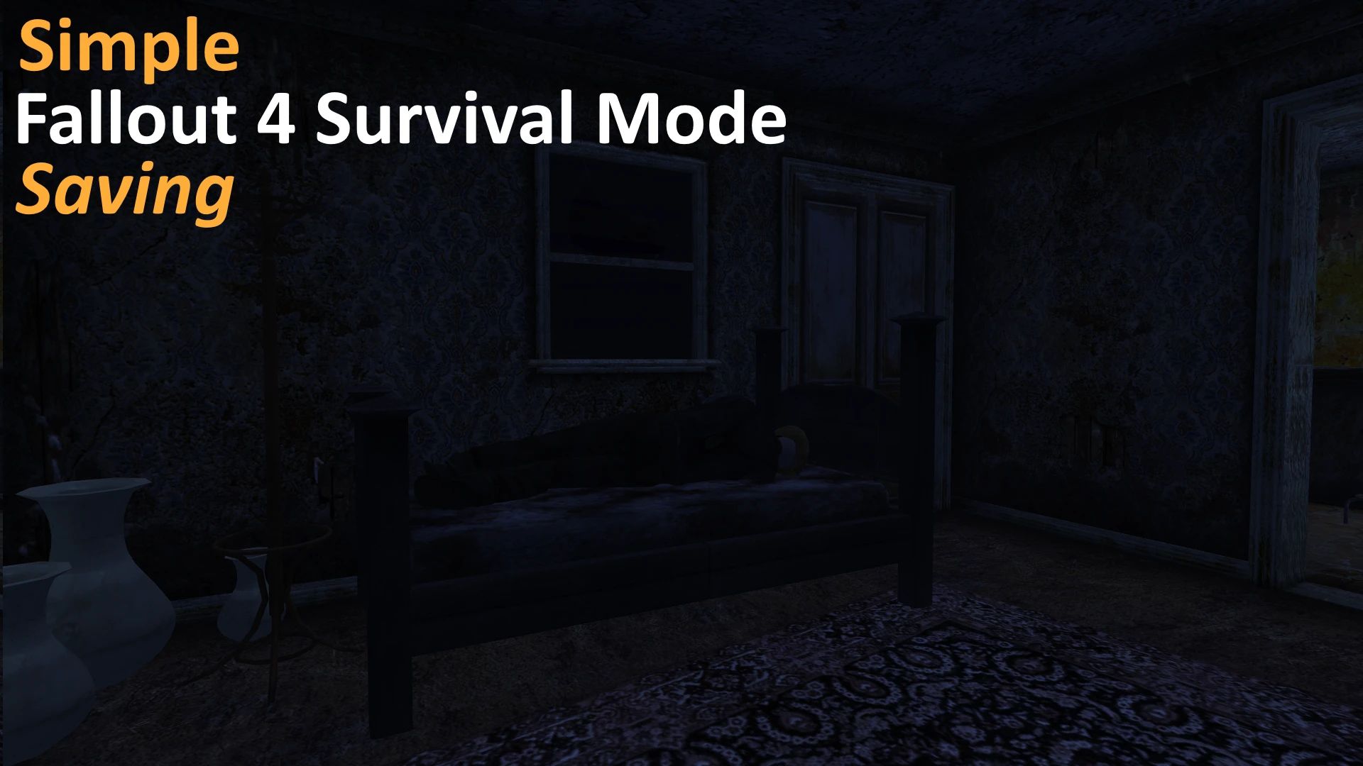 Simple Fallout 4 Survival Saving mod for Fallout: New Vegas