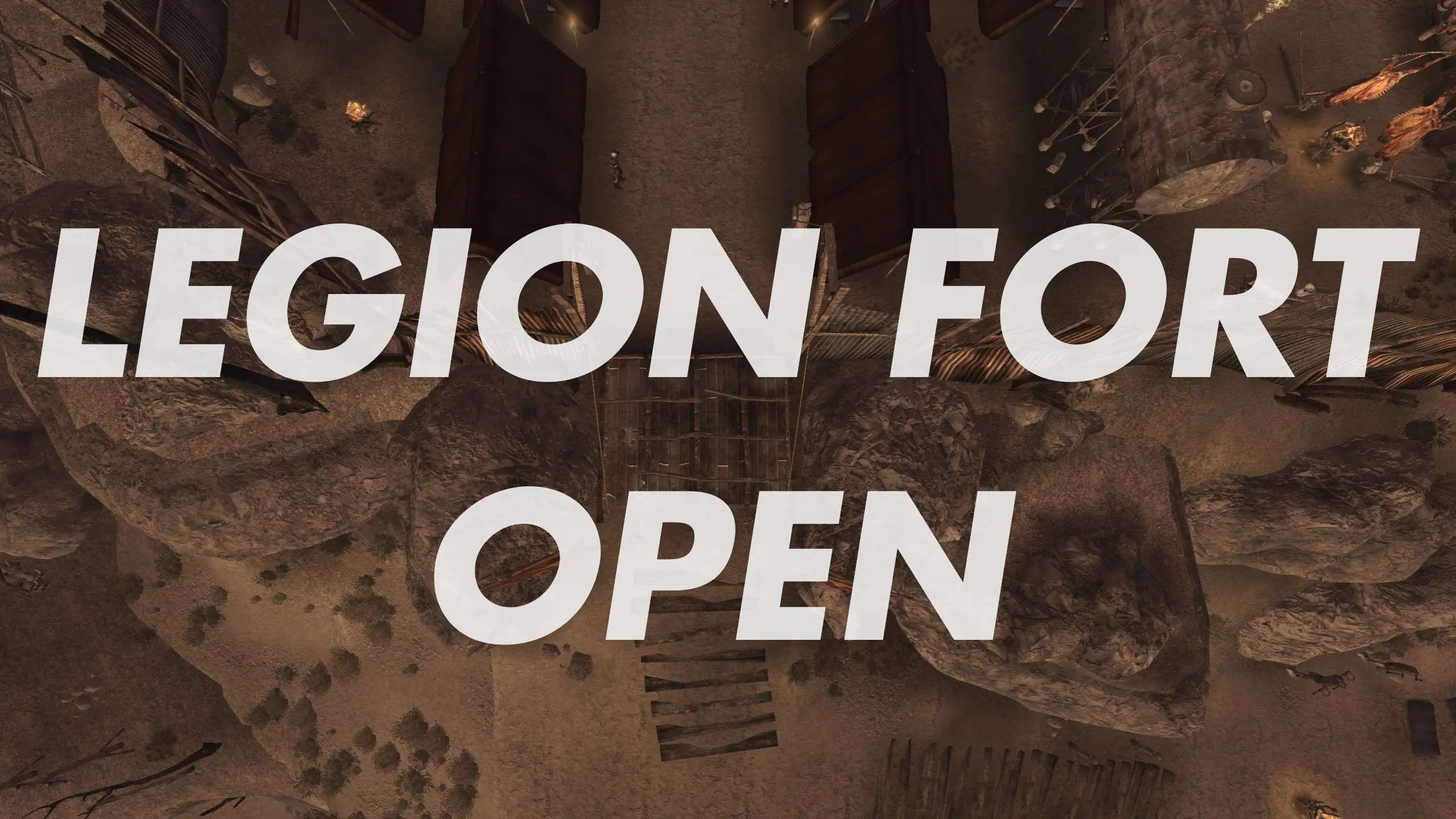Legion Fort Open mod for Fallout: New Vegas