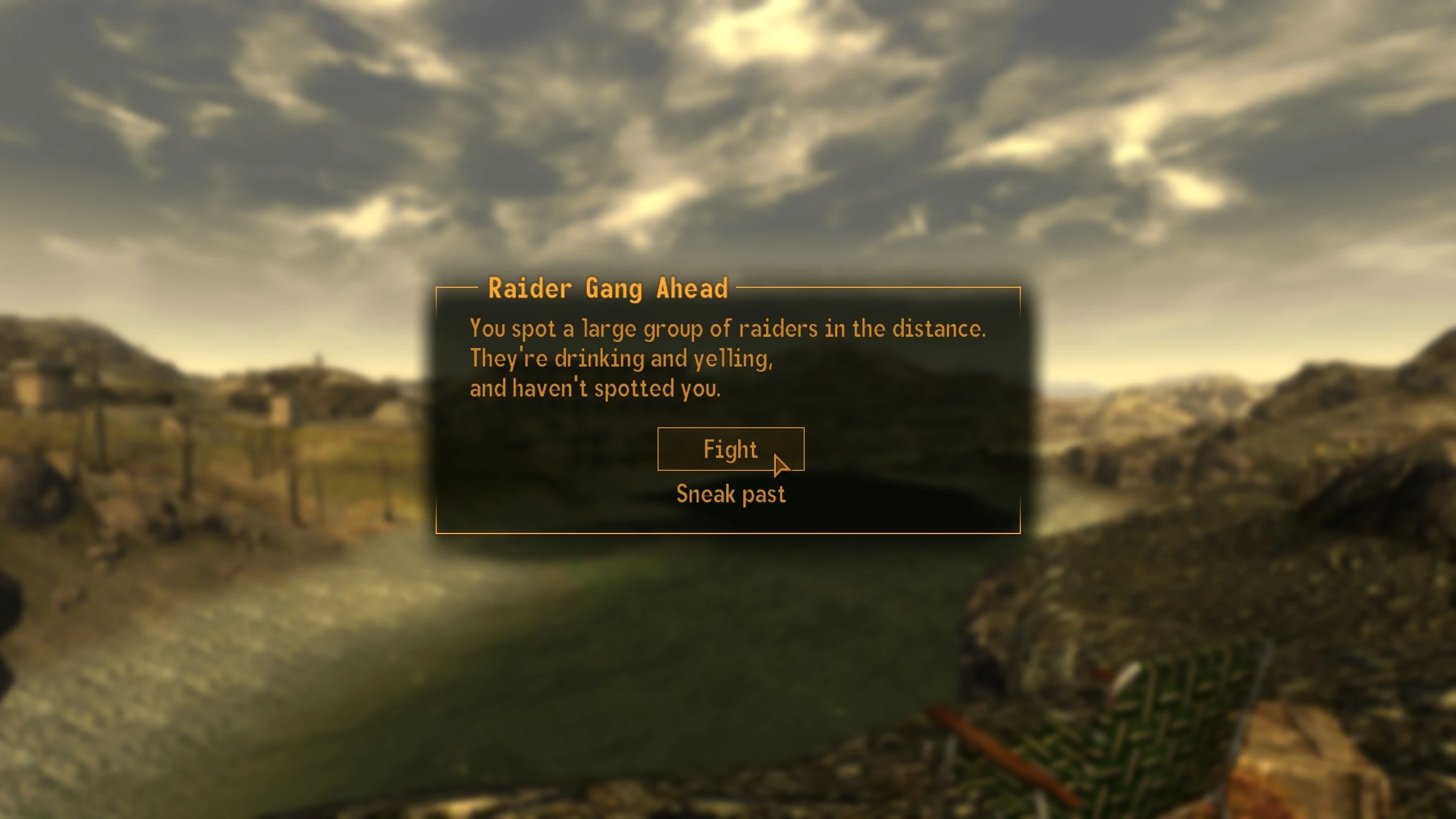 Immersive Fast Travel Encounters mod for Fallout: New Vegas