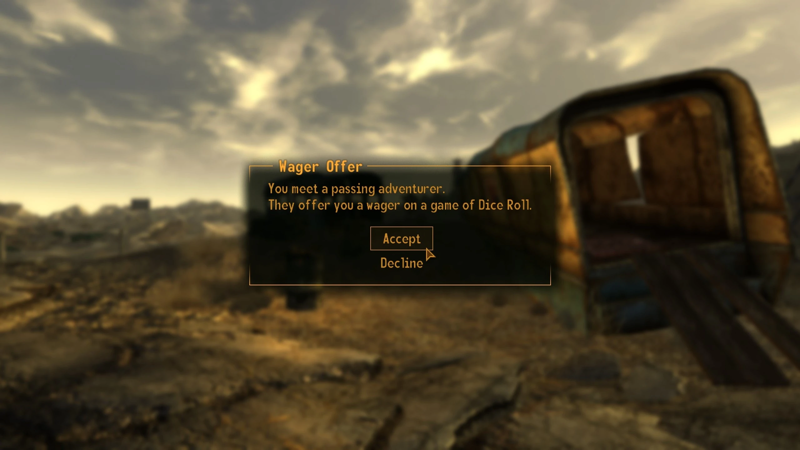 Immersive Fast Travel Encounters mod for Fallout: New Vegas