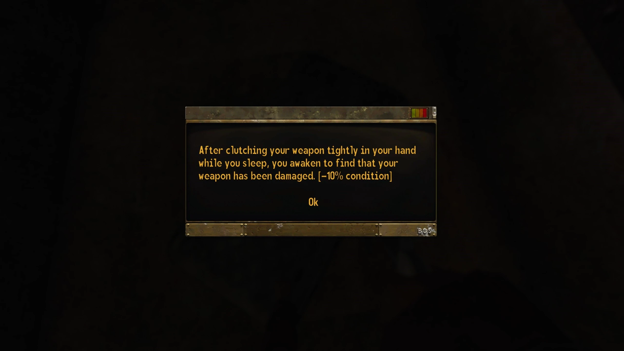 Immersive Sleeping Encounters mod for Fallout: New Vegas