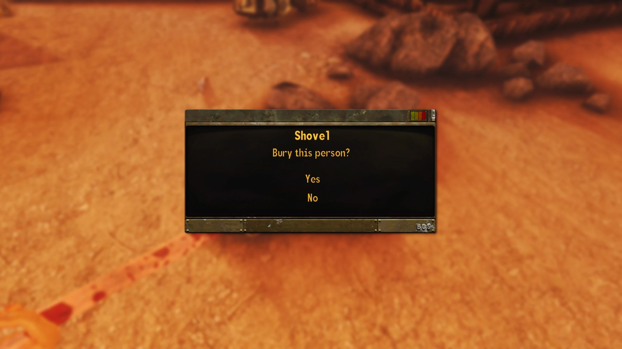 Shovels Bury People mod for Fallout: New Vegas