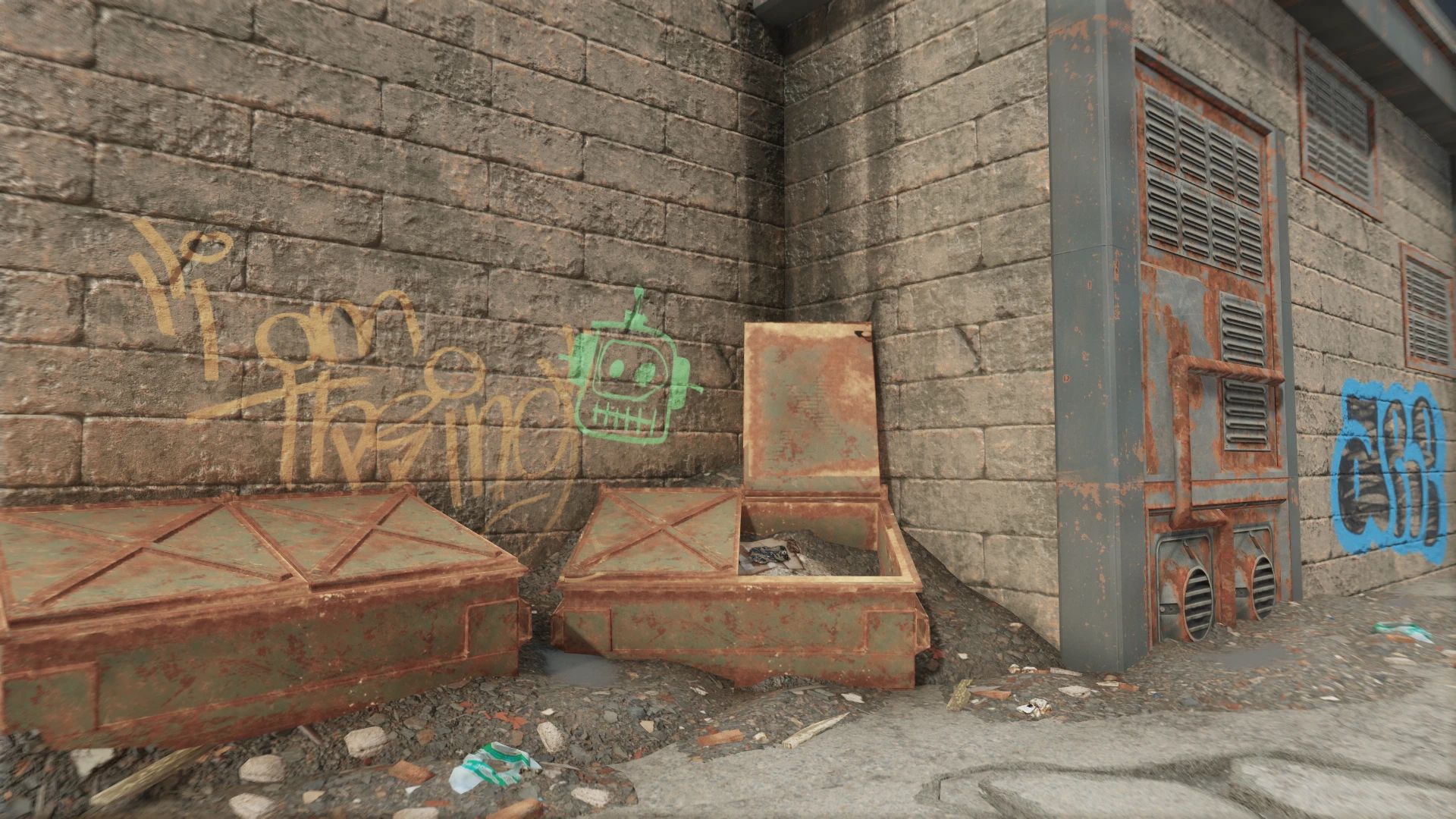 Wasteland Graffiti mod for Fallout 4