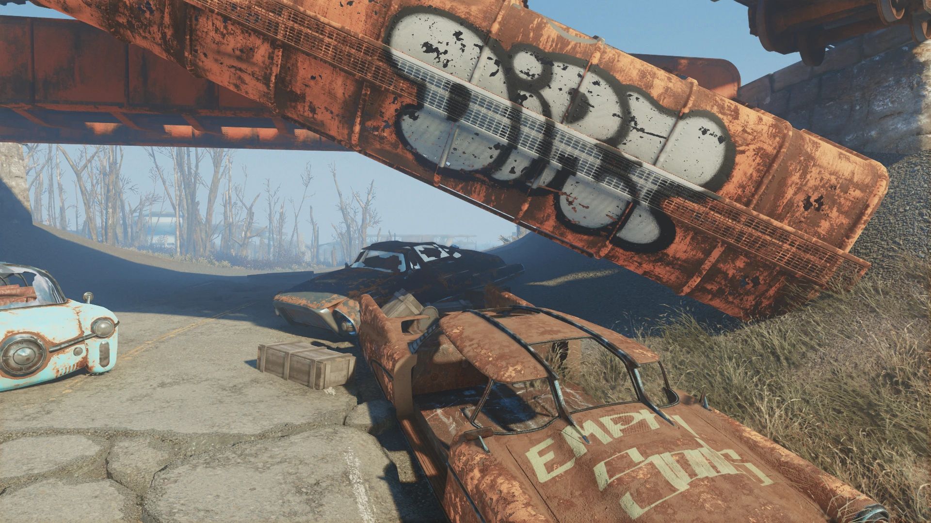 Wasteland Graffiti mod for Fallout 4
