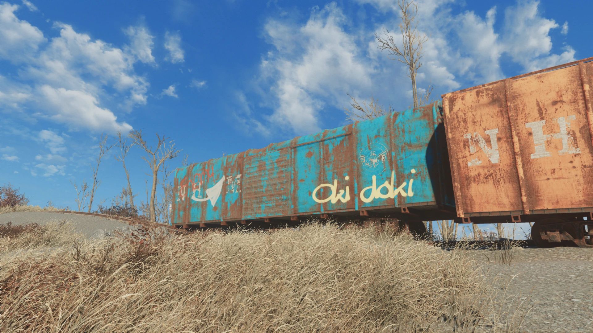 Wasteland Graffiti mod for Fallout 4