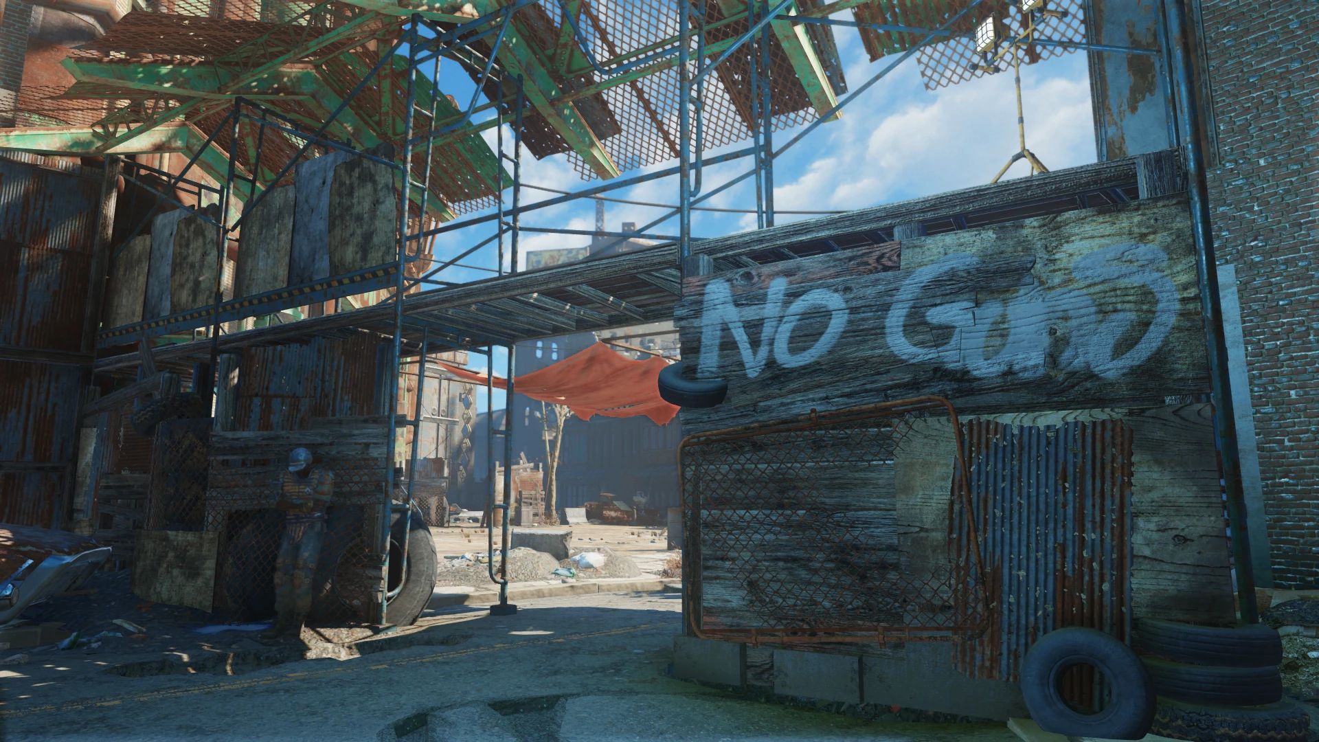 Wasteland Graffiti mod for Fallout 4