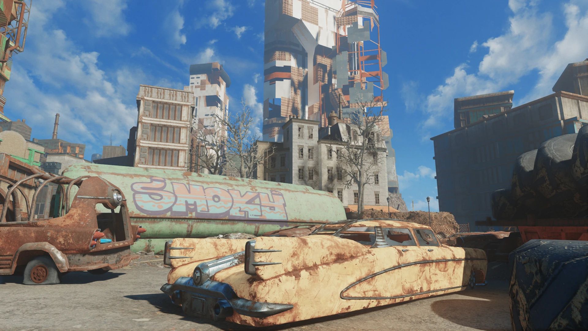 Wasteland Graffiti mod for Fallout 4