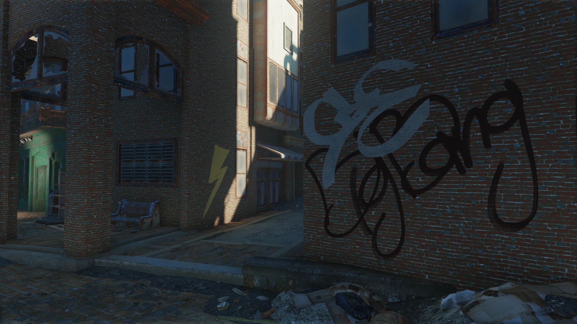 Wasteland Graffiti mod for Fallout 4