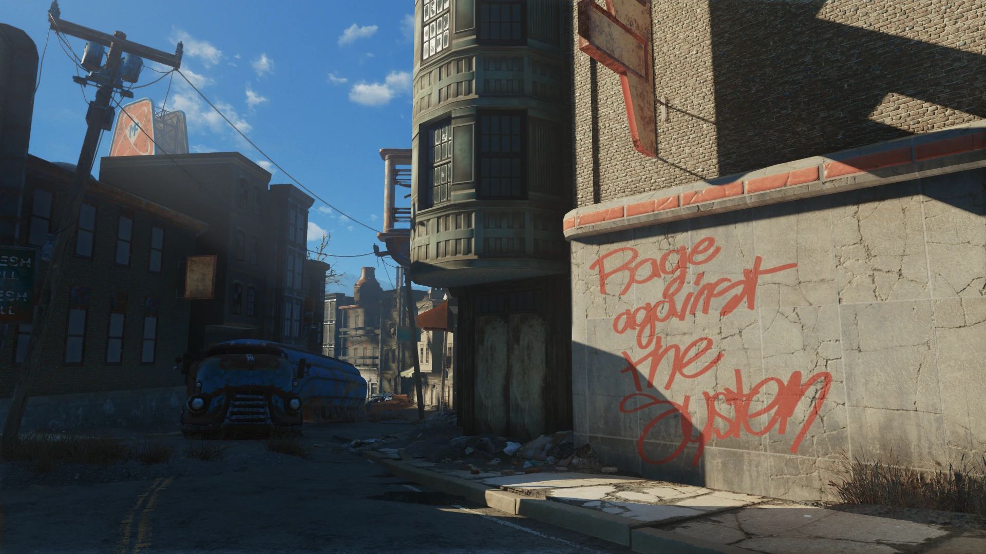 Wasteland Graffiti mod for Fallout 4
