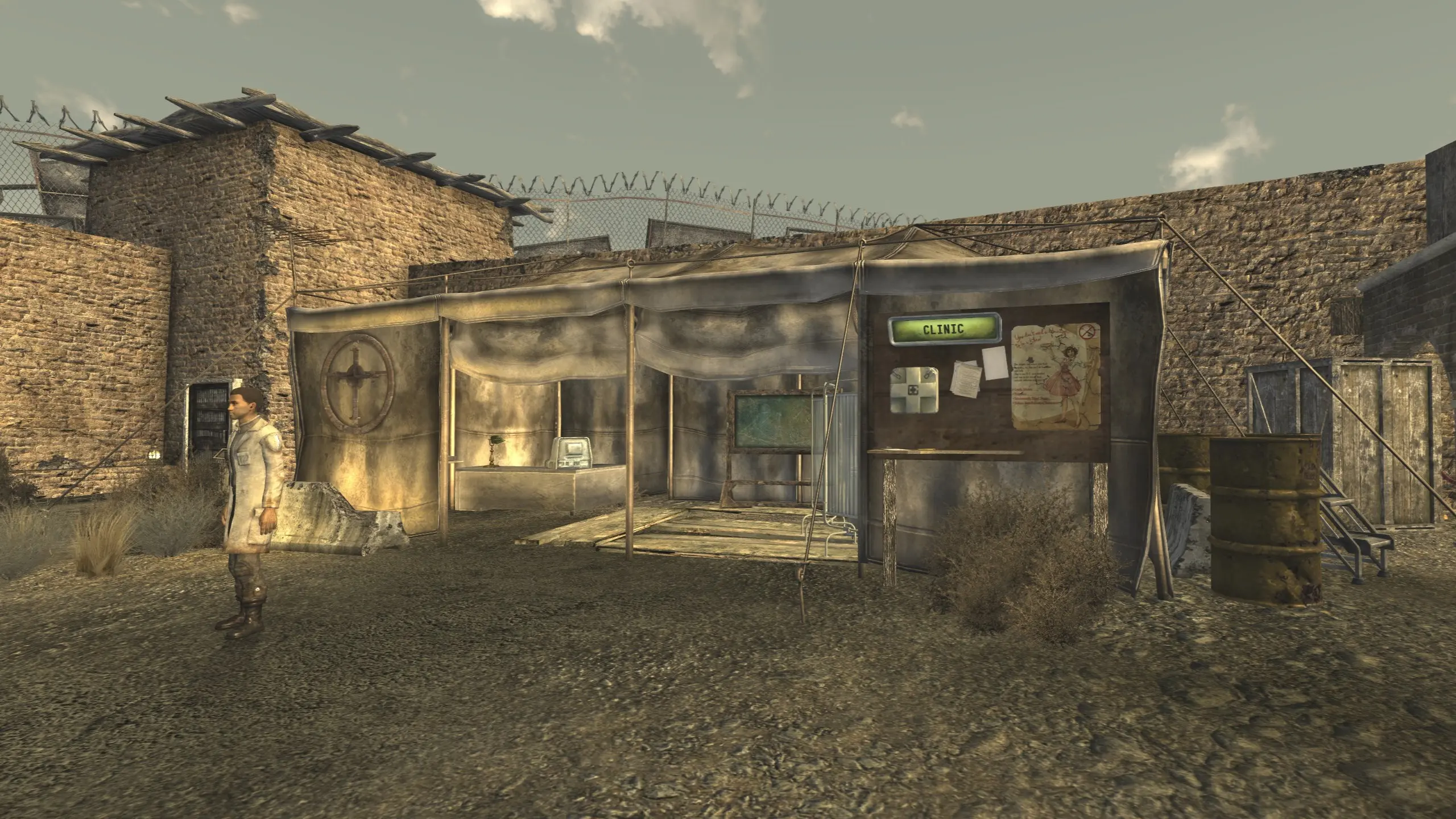 Lime's Old Mormon Fort Overhaul mod for Fallout: New Vegas