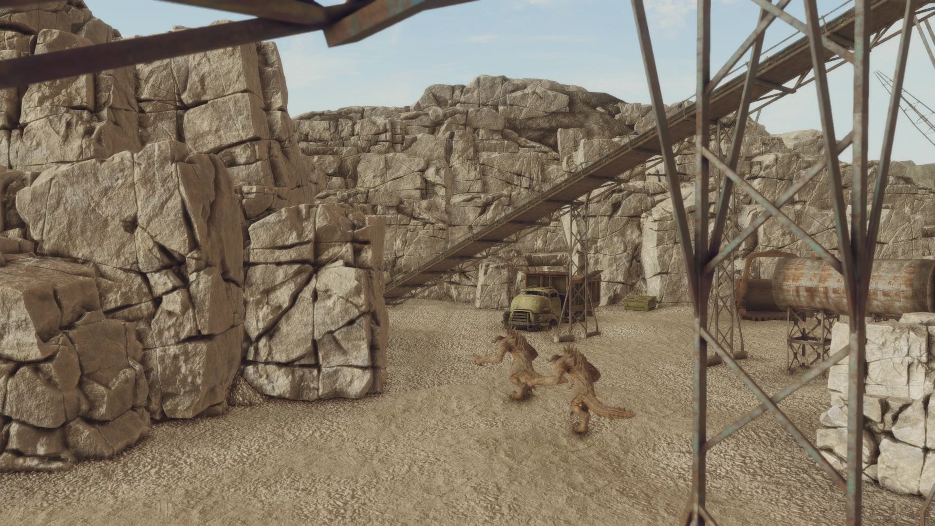 Remastered Quarries mod for Fallout: New Vegas