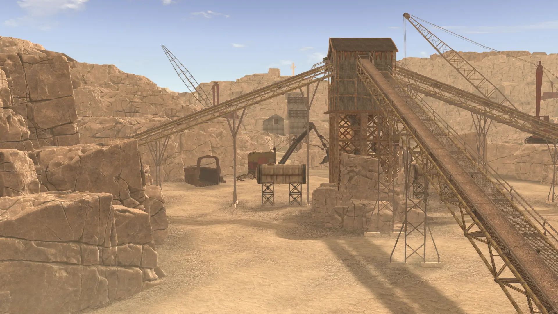 Remastered Quarries mod for Fallout: New Vegas
