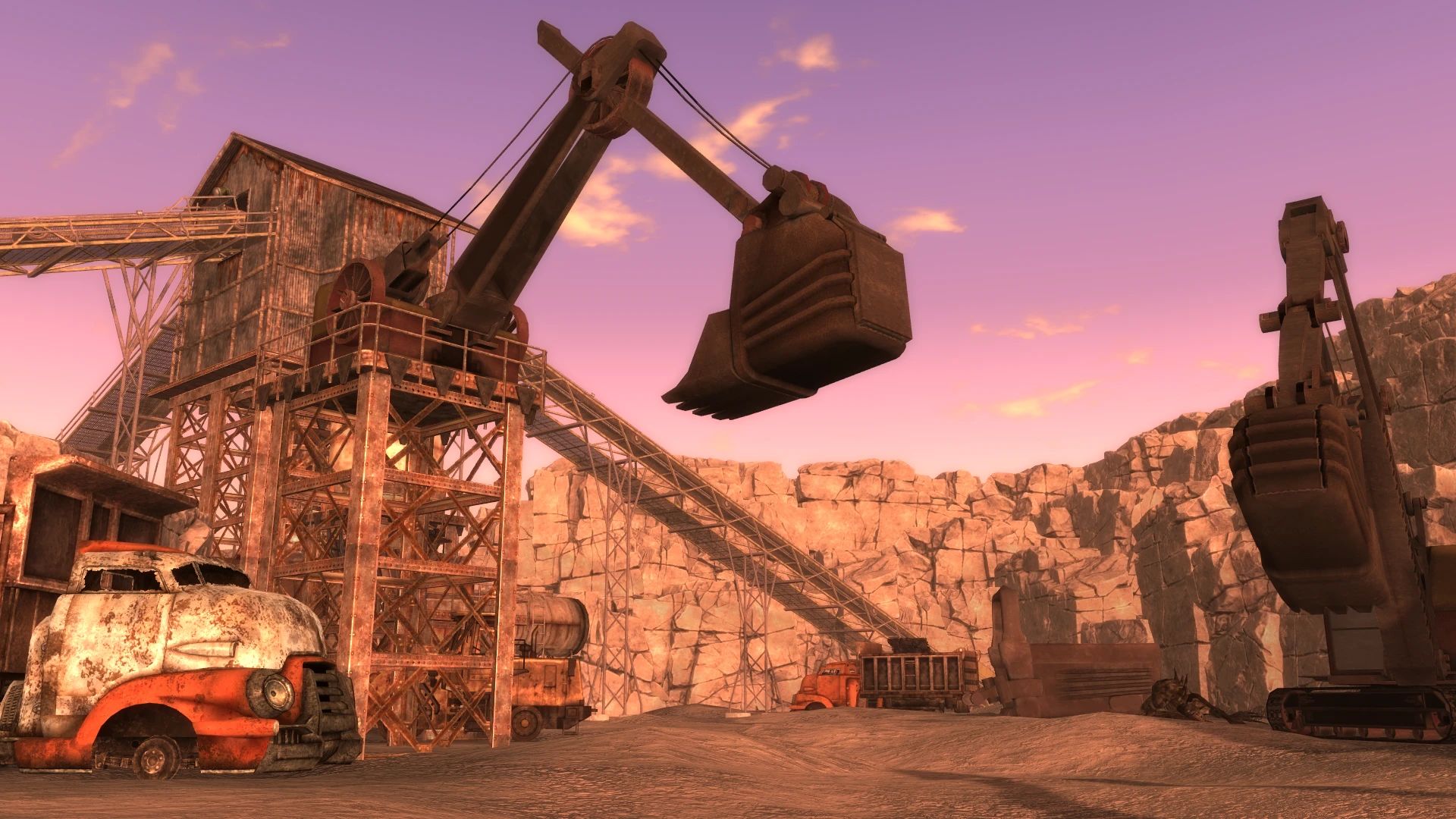Remastered Quarries mod for Fallout: New Vegas