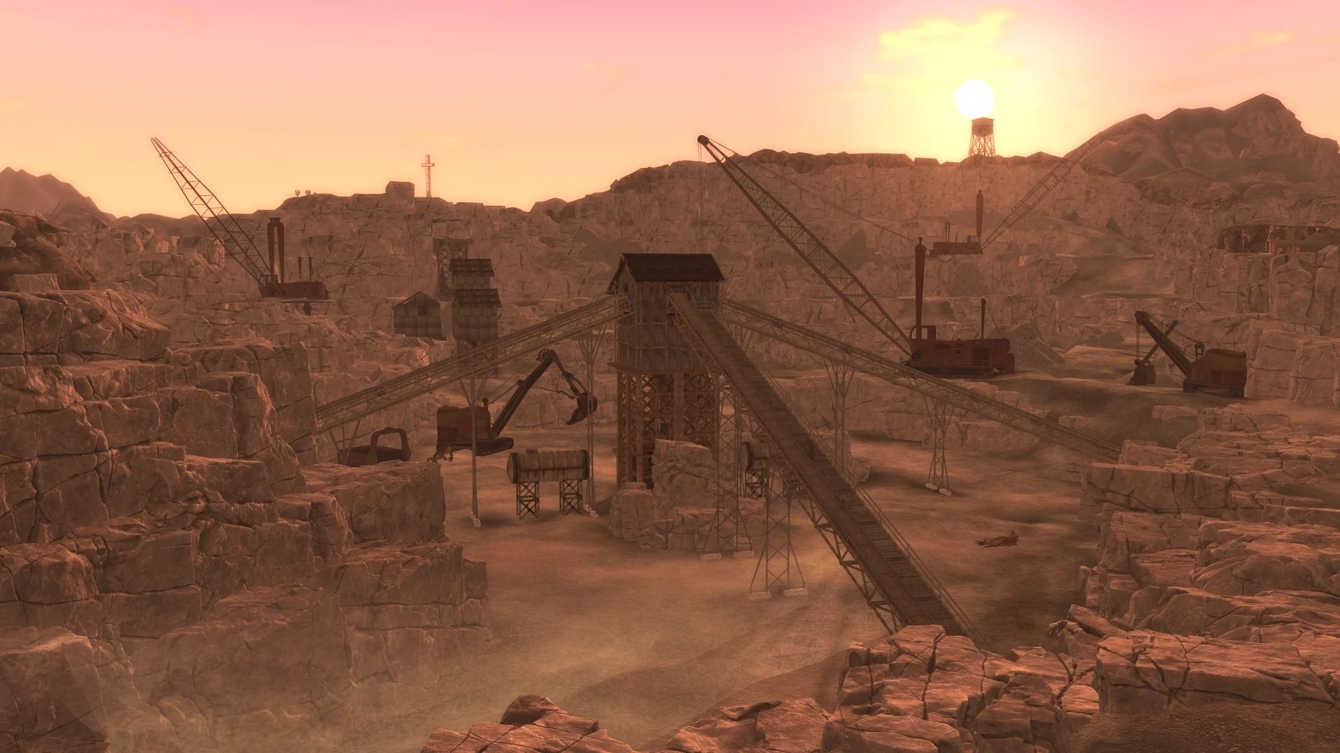 Remastered Quarries mod for Fallout: New Vegas