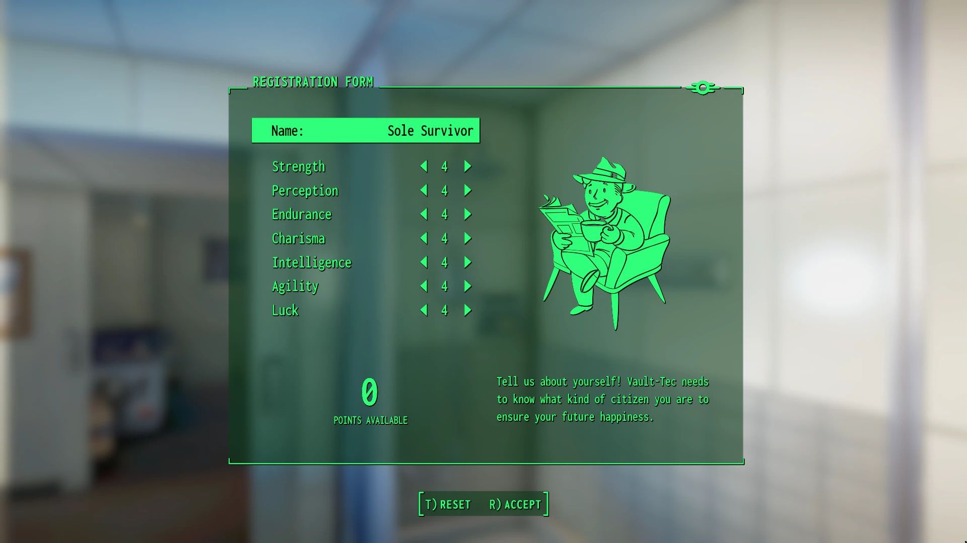 Compact Fonts mod for Fallout 4