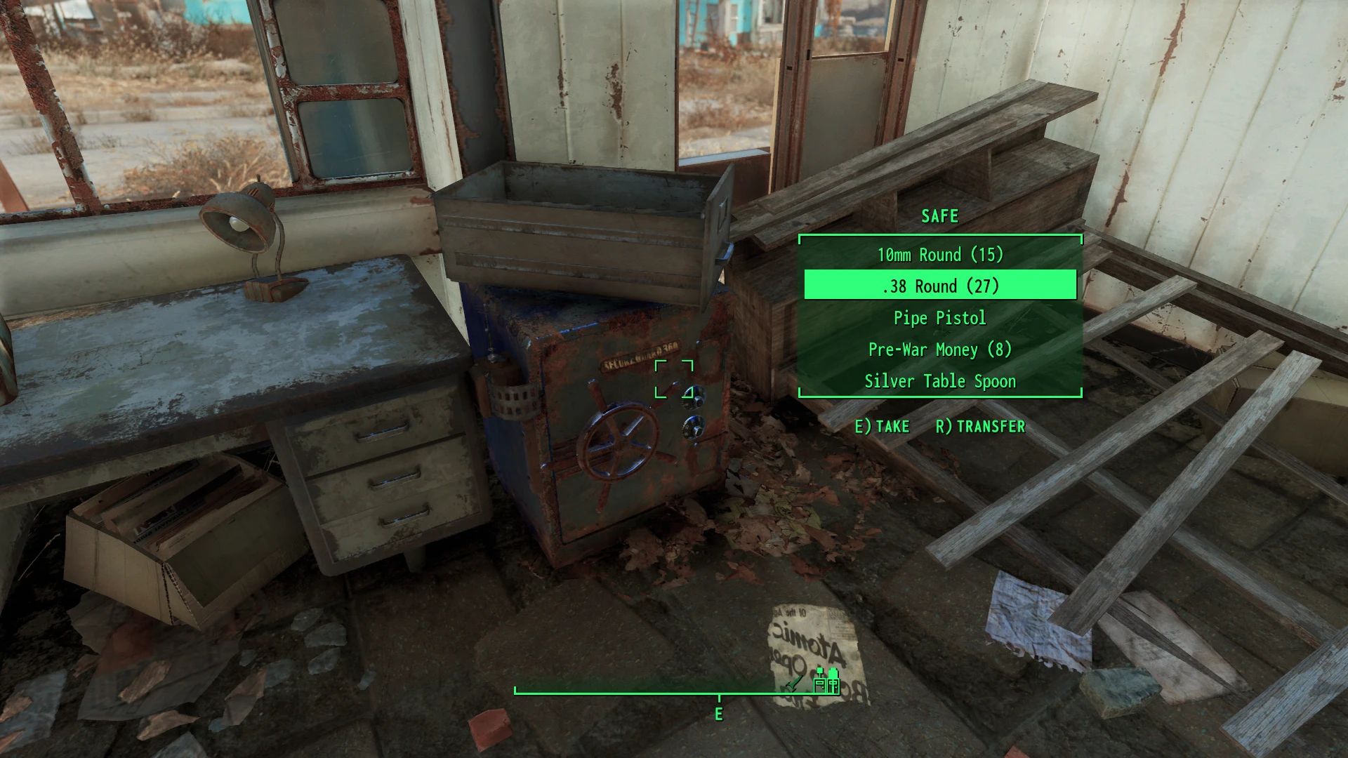 Compact Fonts mod for Fallout 4