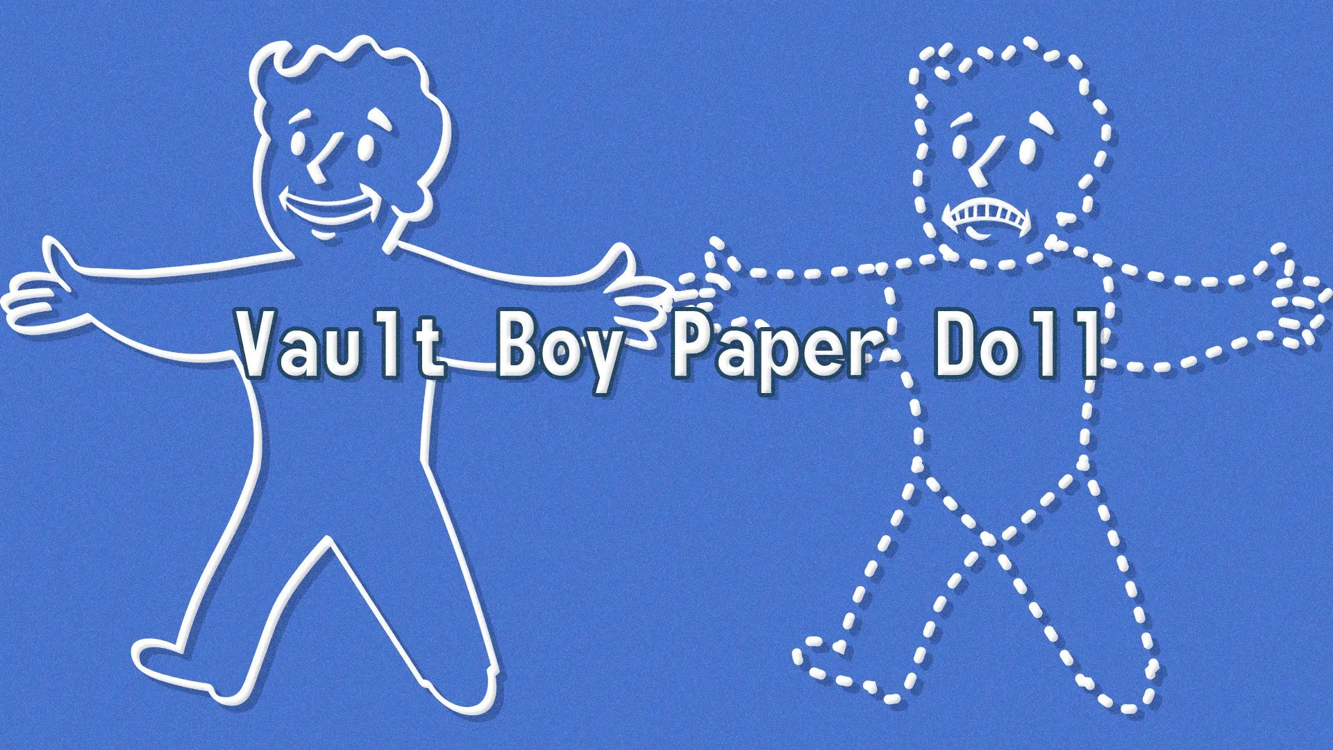 Vault Boy Paper Doll mod for Fallout: New Vegas