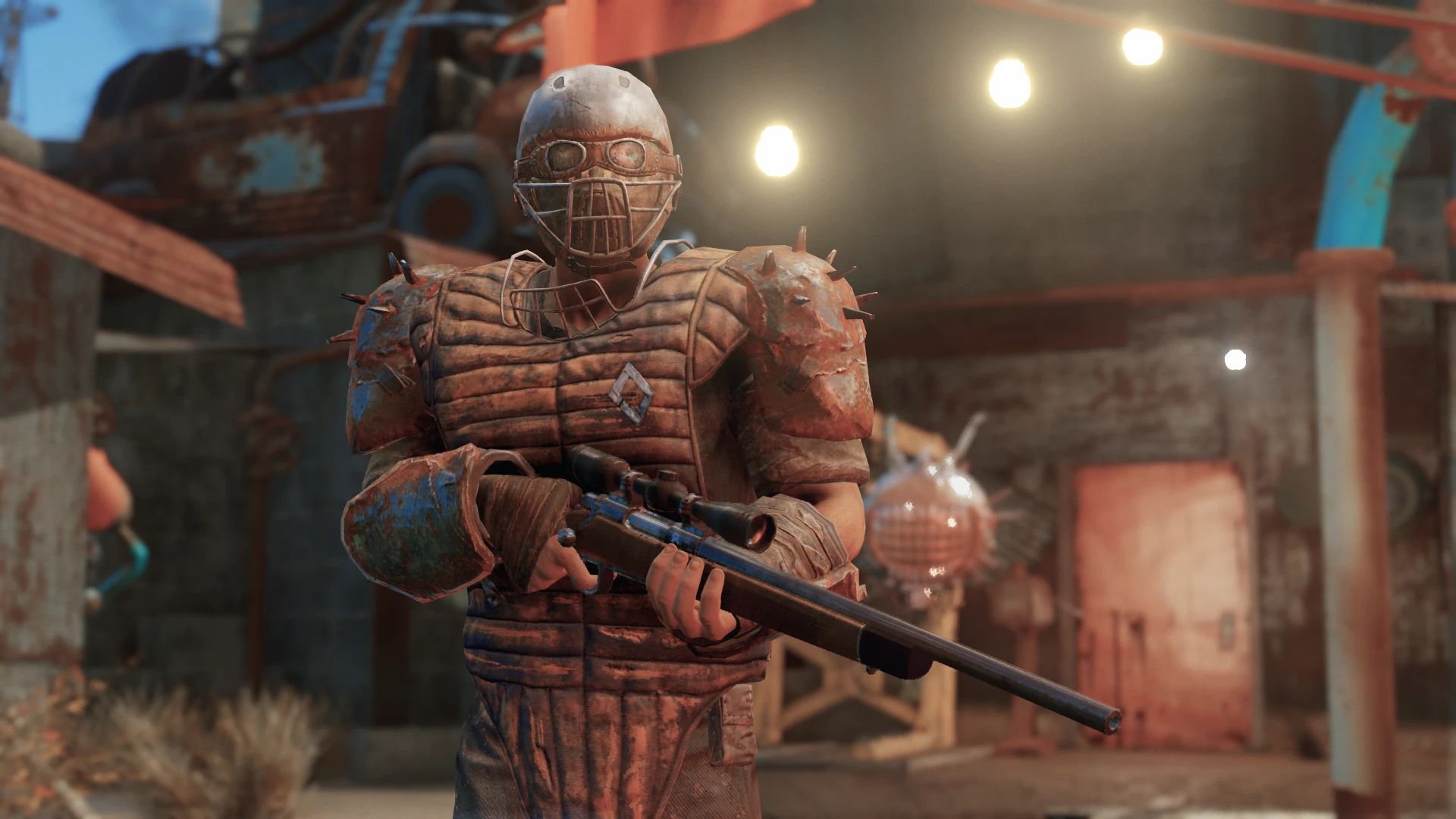 Grizzled Security mod for Fallout 4