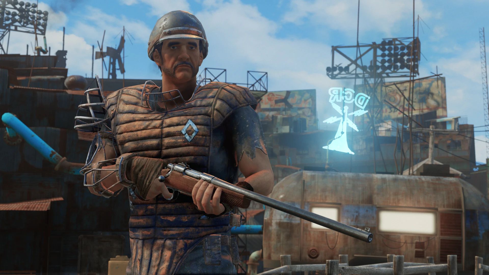 Grizzled Security mod for Fallout 4