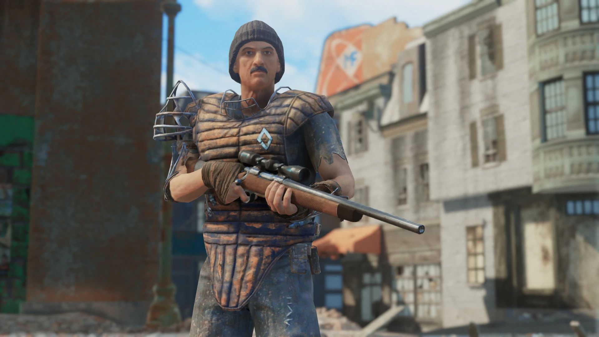 Grizzled Security mod for Fallout 4