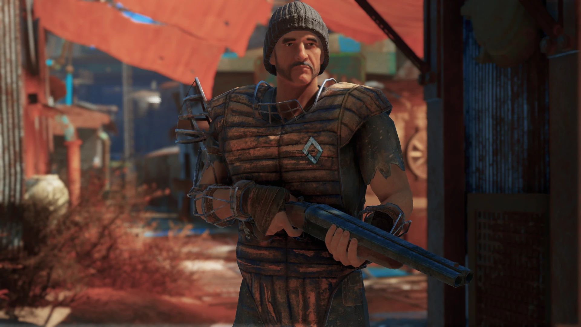 Grizzled Security mod for Fallout 4