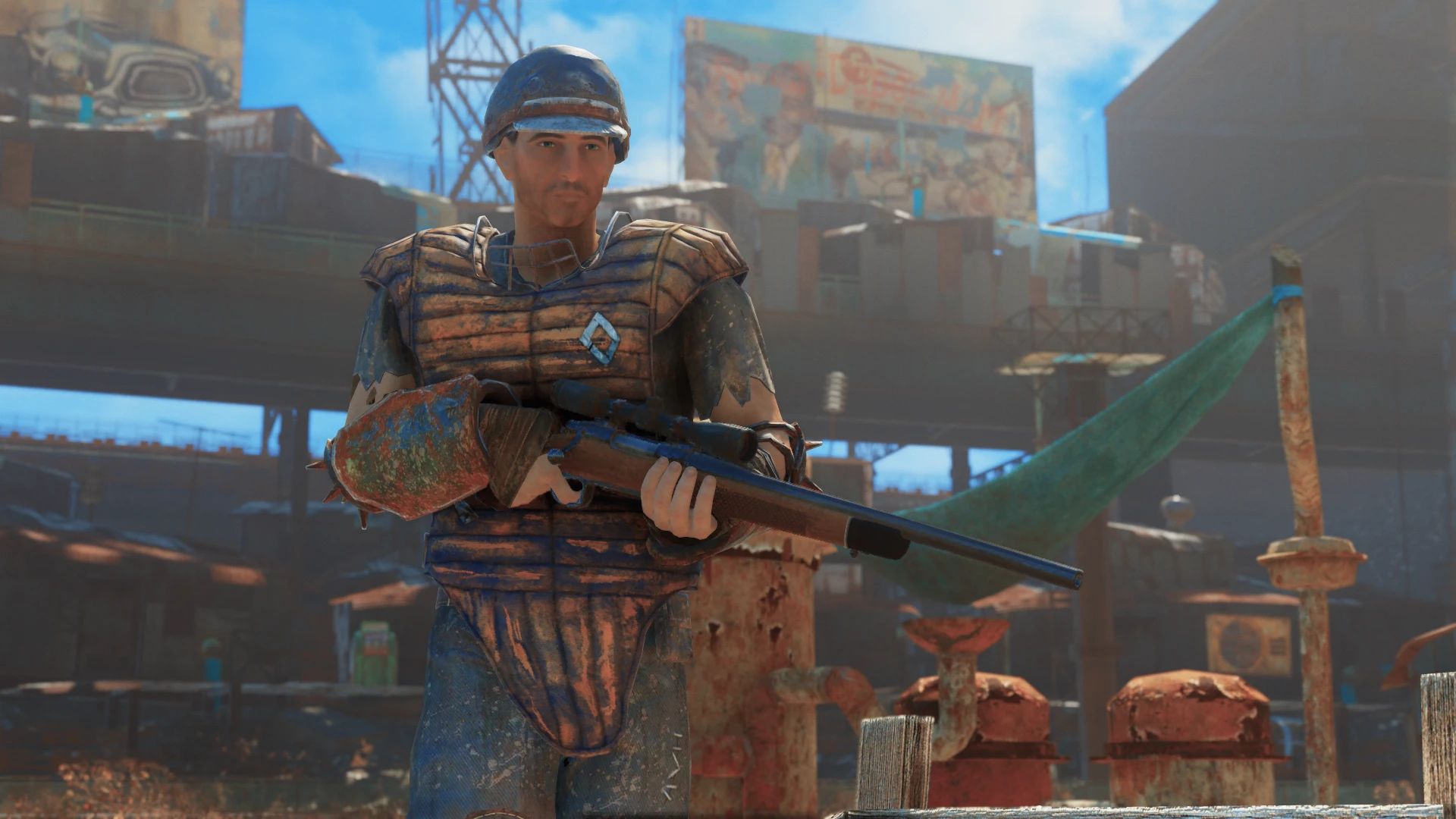 Grizzled Security mod for Fallout 4