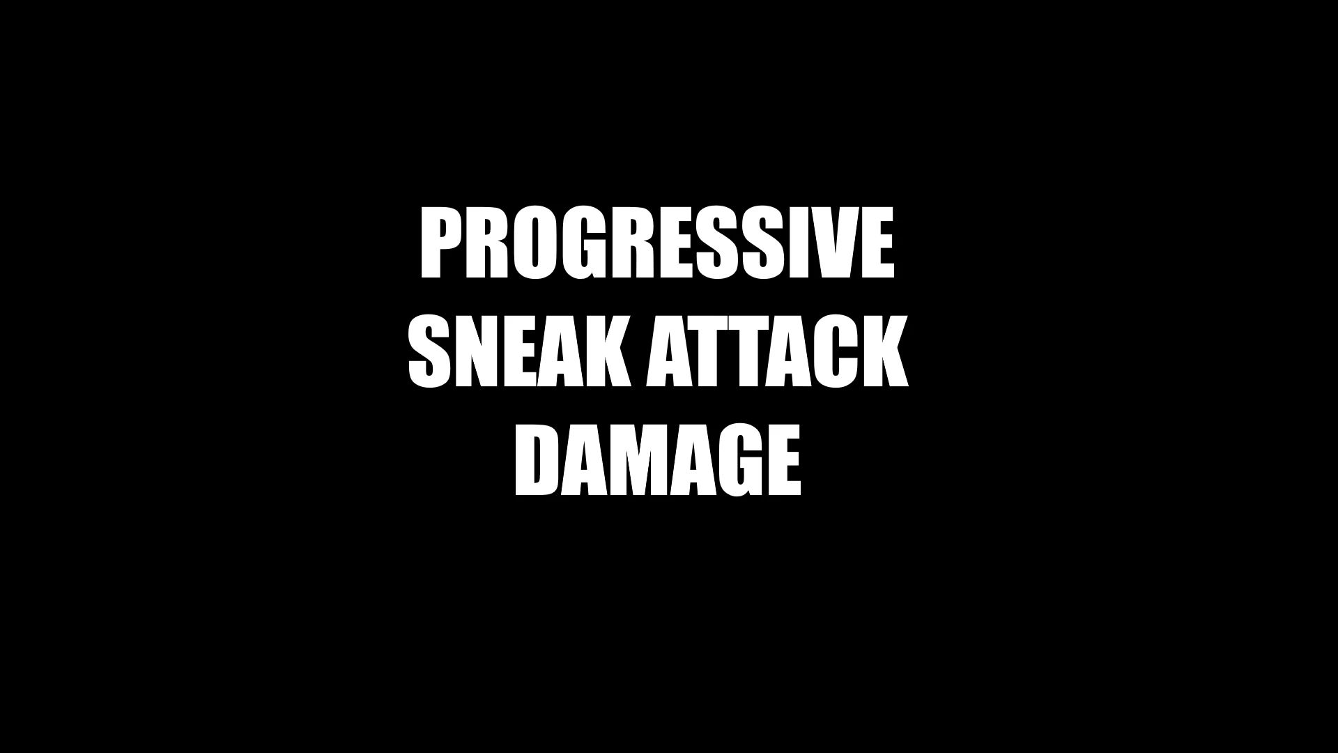 Progressive Sneak Attack Damage mod for Fallout: New Vegas