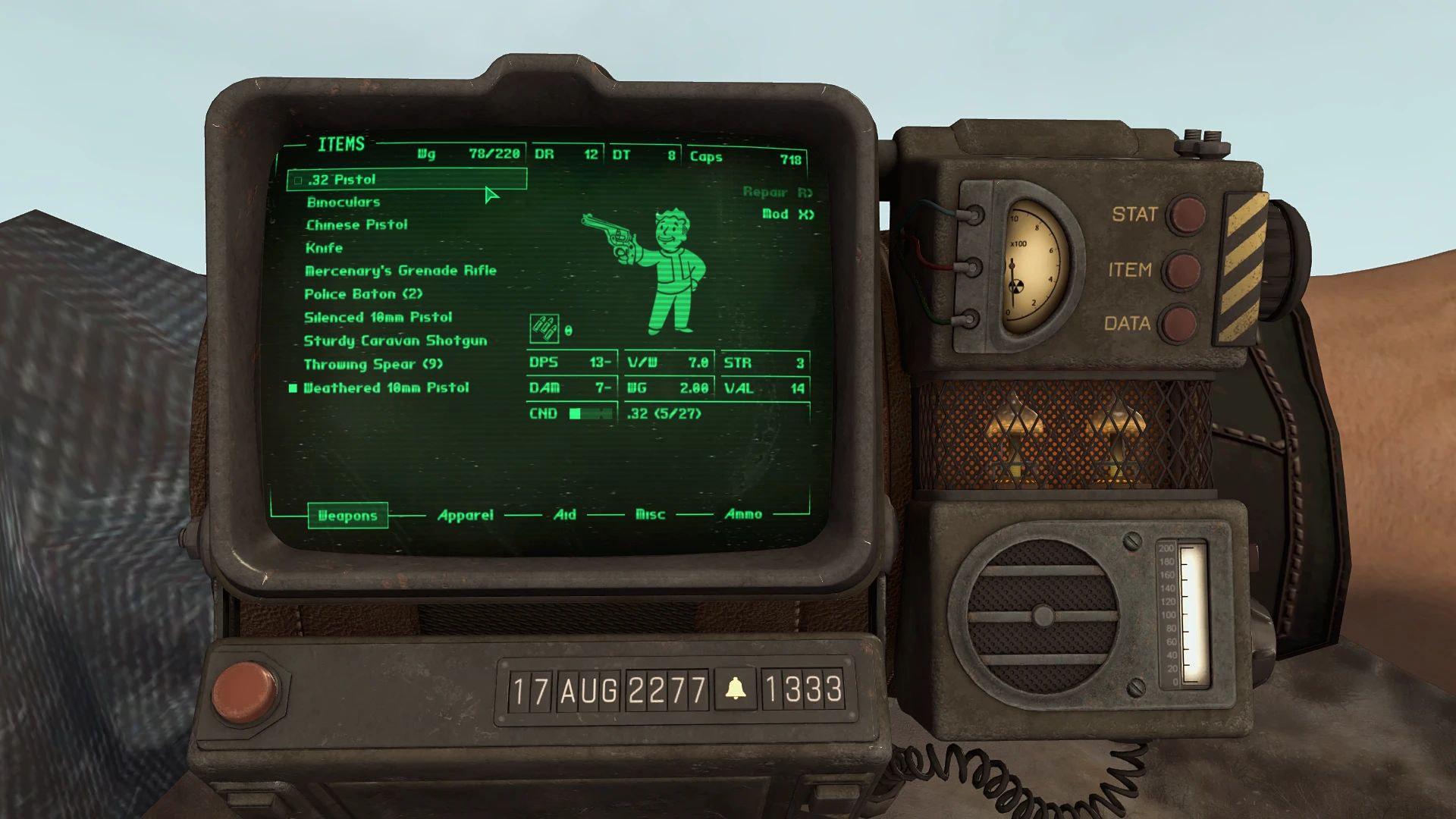 Simple Cursor - YUI mod for Fallout: New Vegas