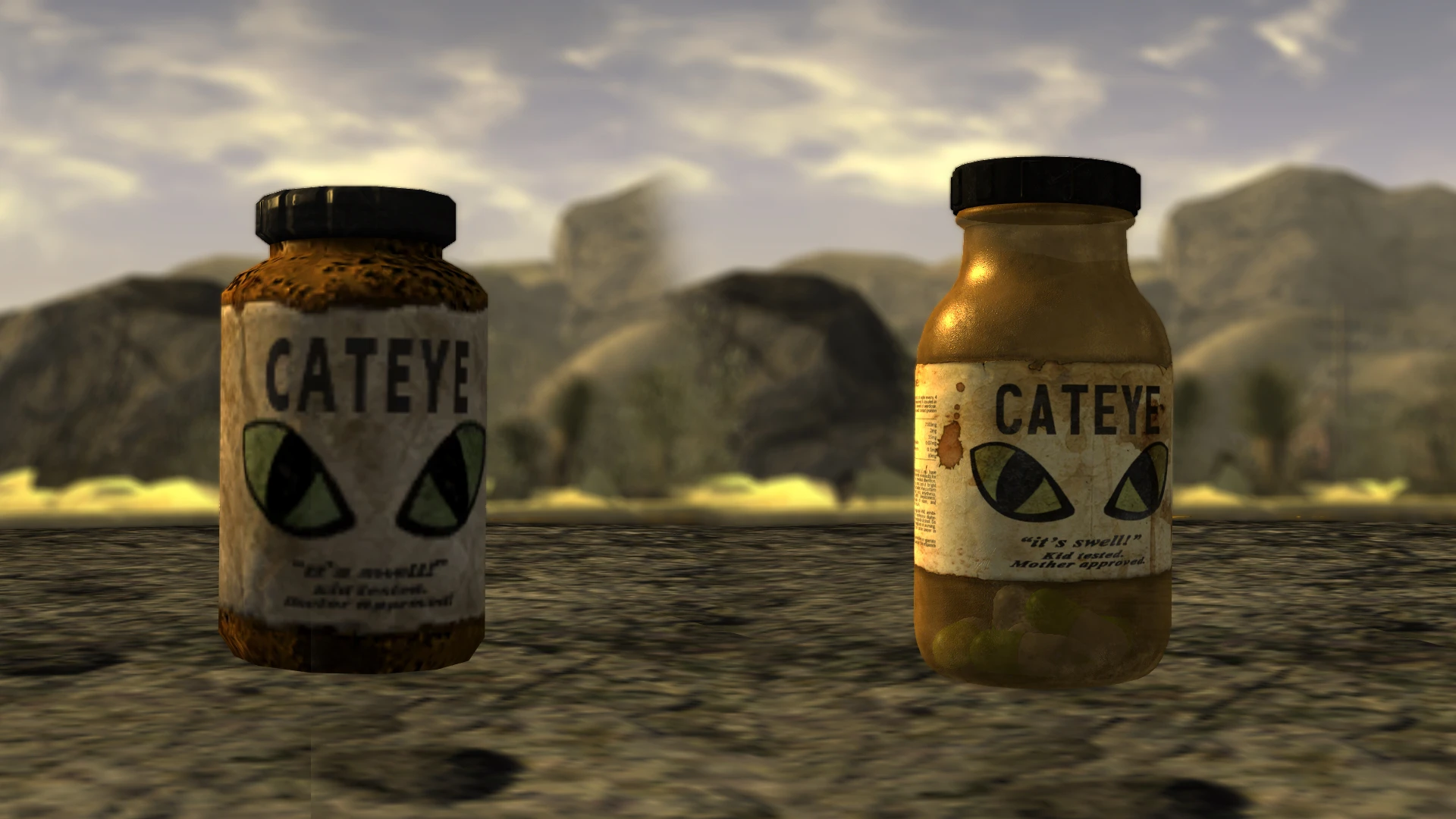 Physically Based Chems mod for Fallout: New Vegas